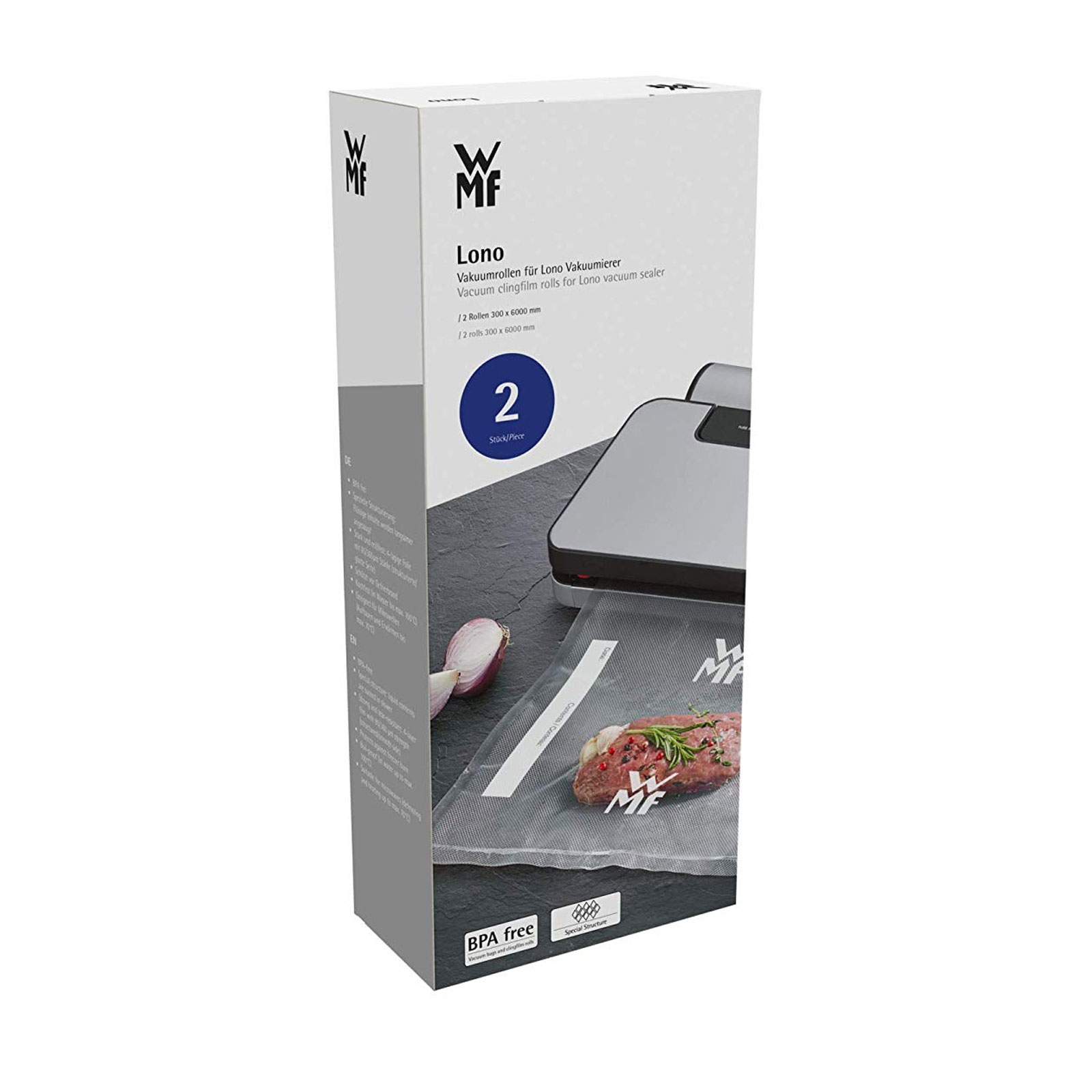 WMF Vakuumrollen für Lono Vakuumierer 2 St. 30x600 cm