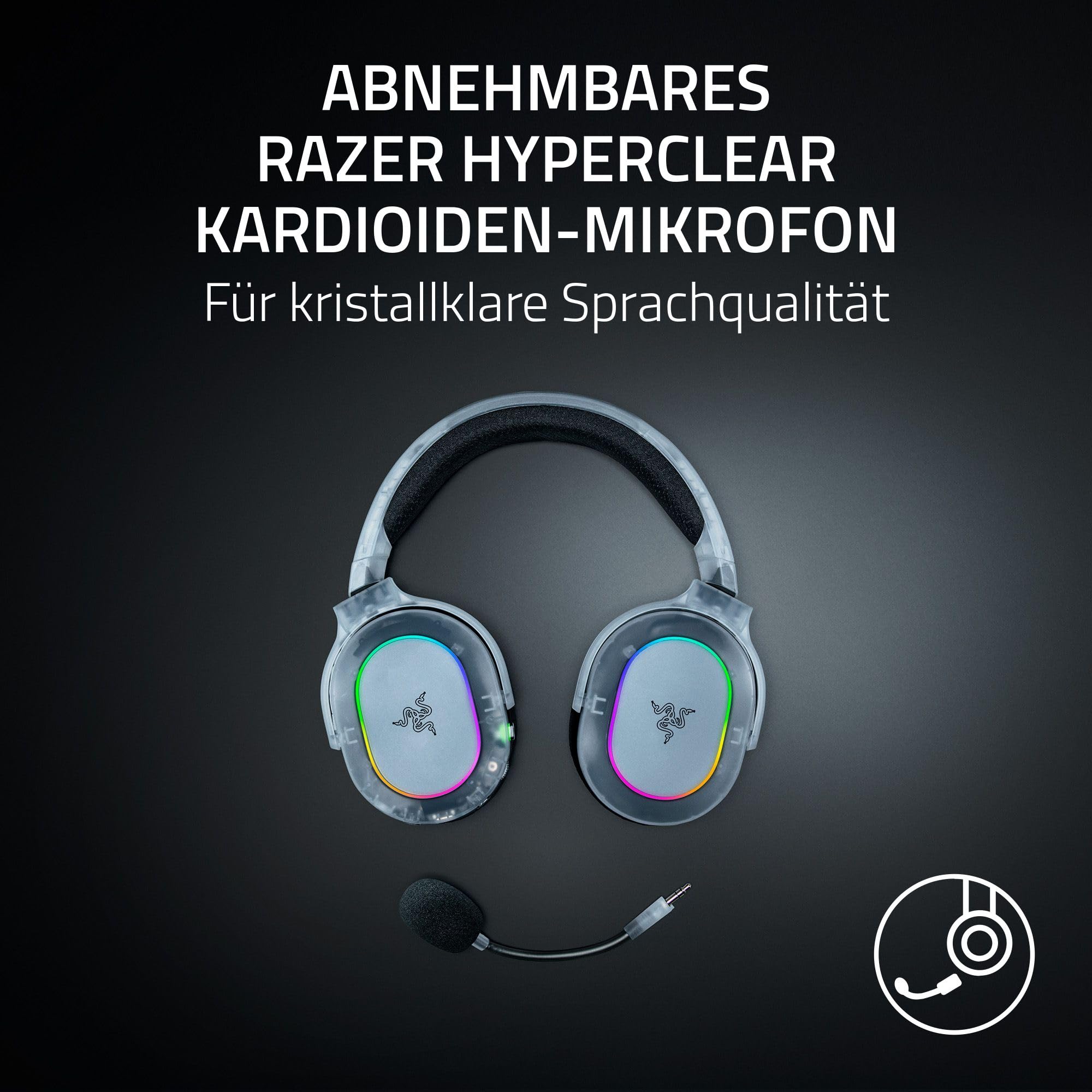 Razer Barracuda X Chroma Phantom White - Kabelloses Gaming-Headset