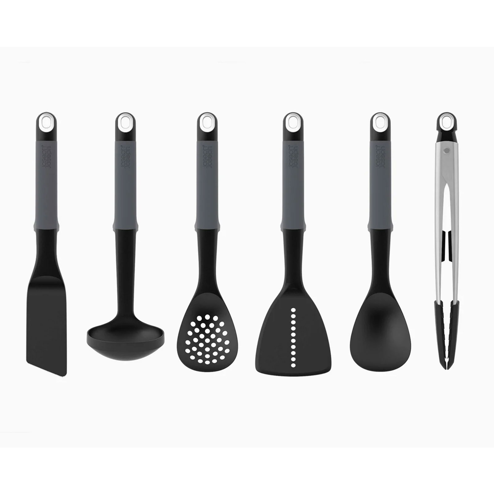 Joseph Joseph Elevate Küchenhelfer-Set, 6-teilig mit drehbarem Ständer