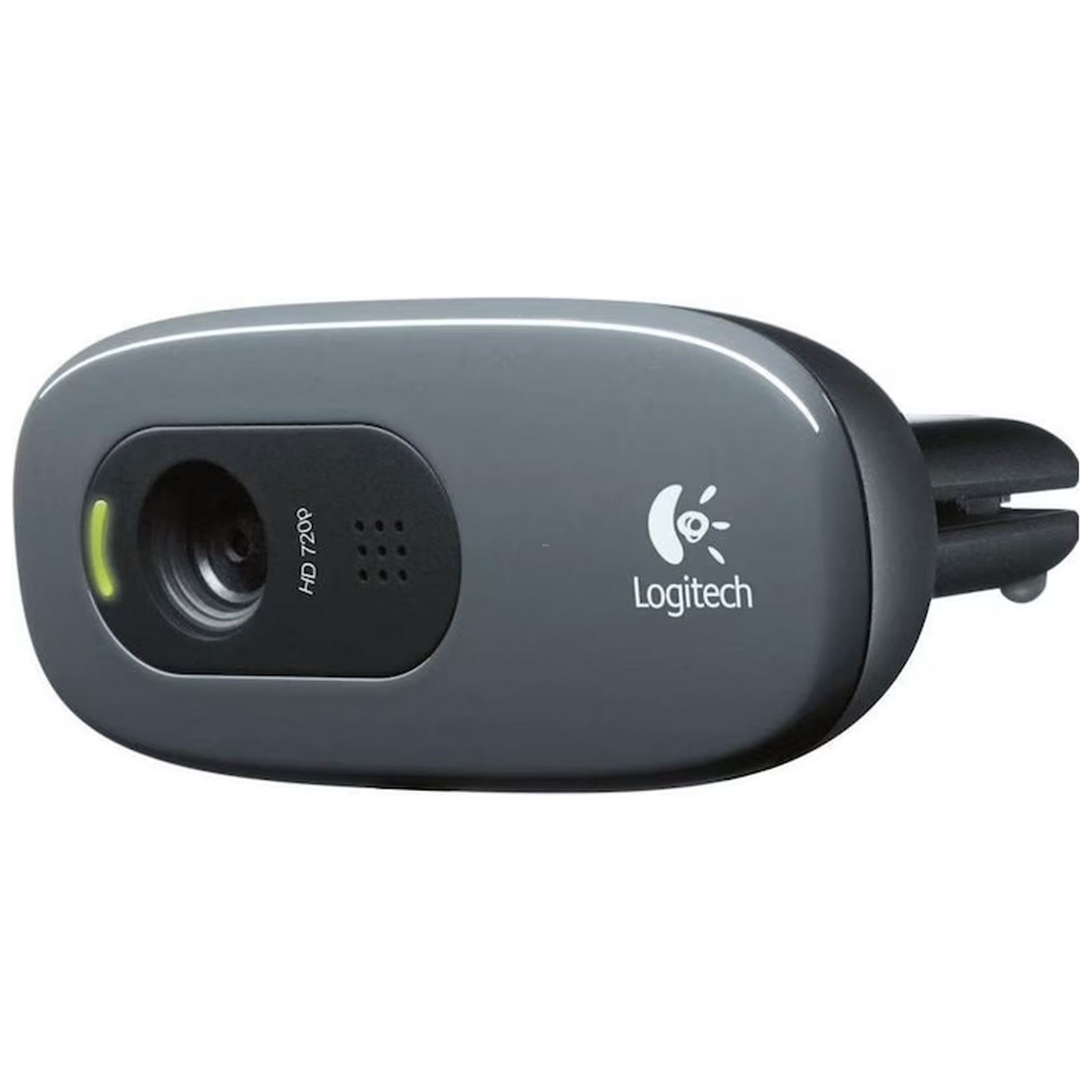 Logitech C270 HD Webcam 1280 x 720 Auflösung USB 2.0 kabelgeunden anklemmbar