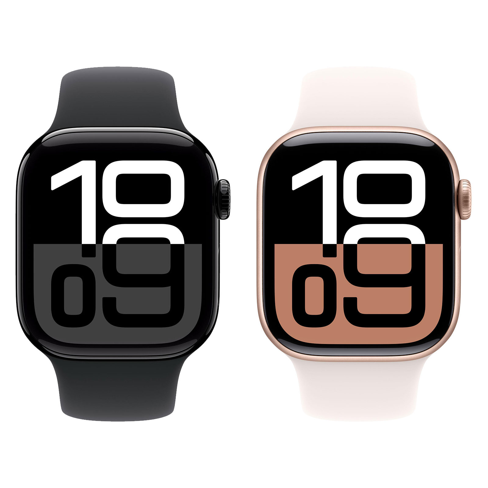 Apple Watch Series 10 GPS + Cellular, 46 mm, Sportarmband - M/L