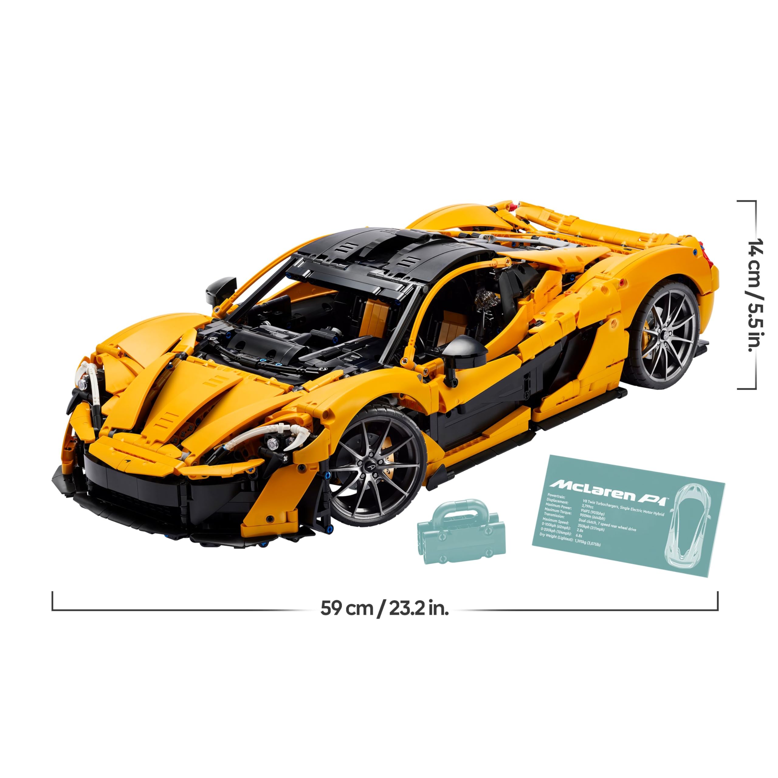 LEGO Technic McLaren P1, Set mit Supersportwagen 42172