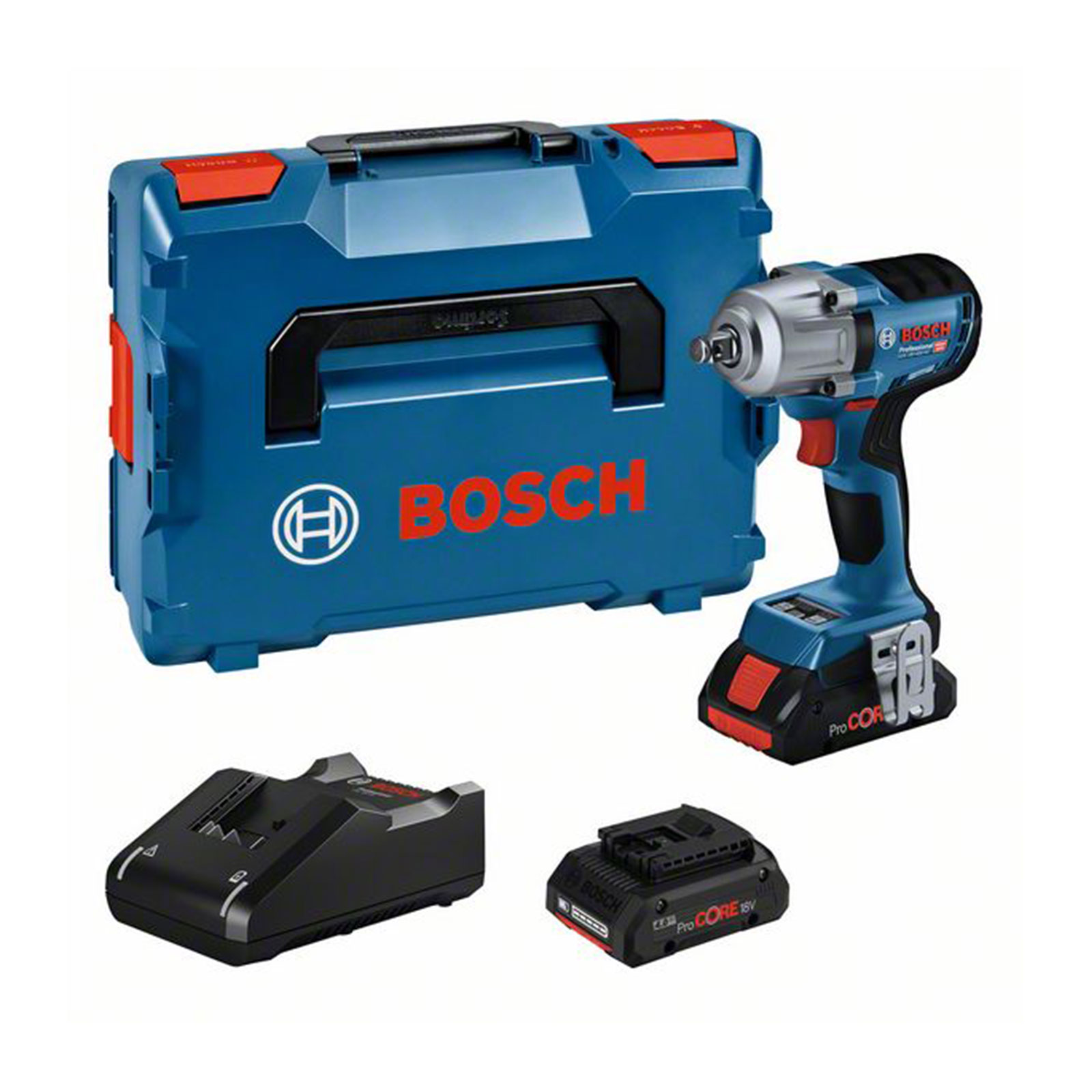 Bosch Professional GDS 18V-450 HC 2x4,0PC L-BOXX