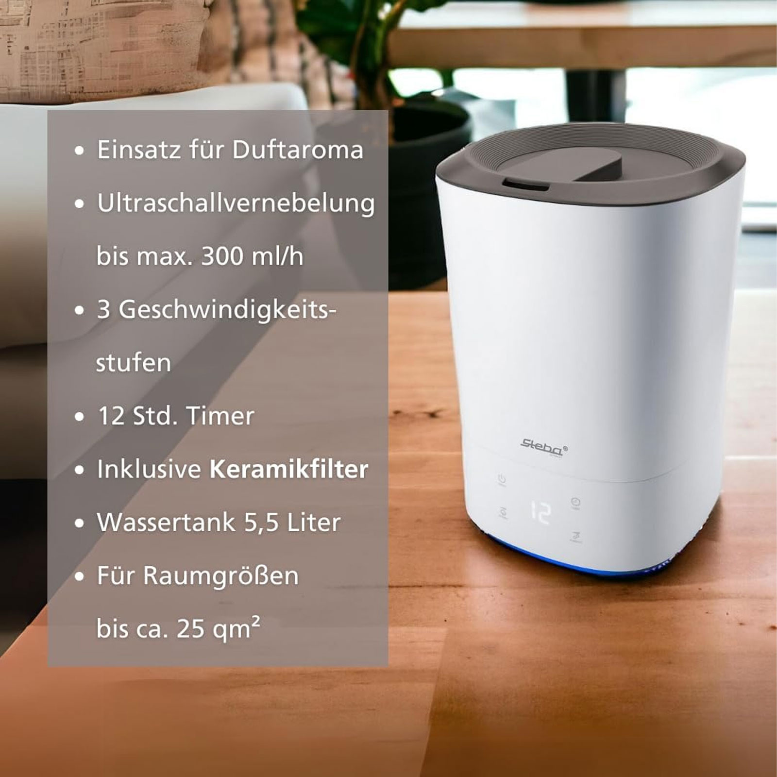 Steba LB 8 Luftbefeuchter Steba LB 8 Luftbefeuchter