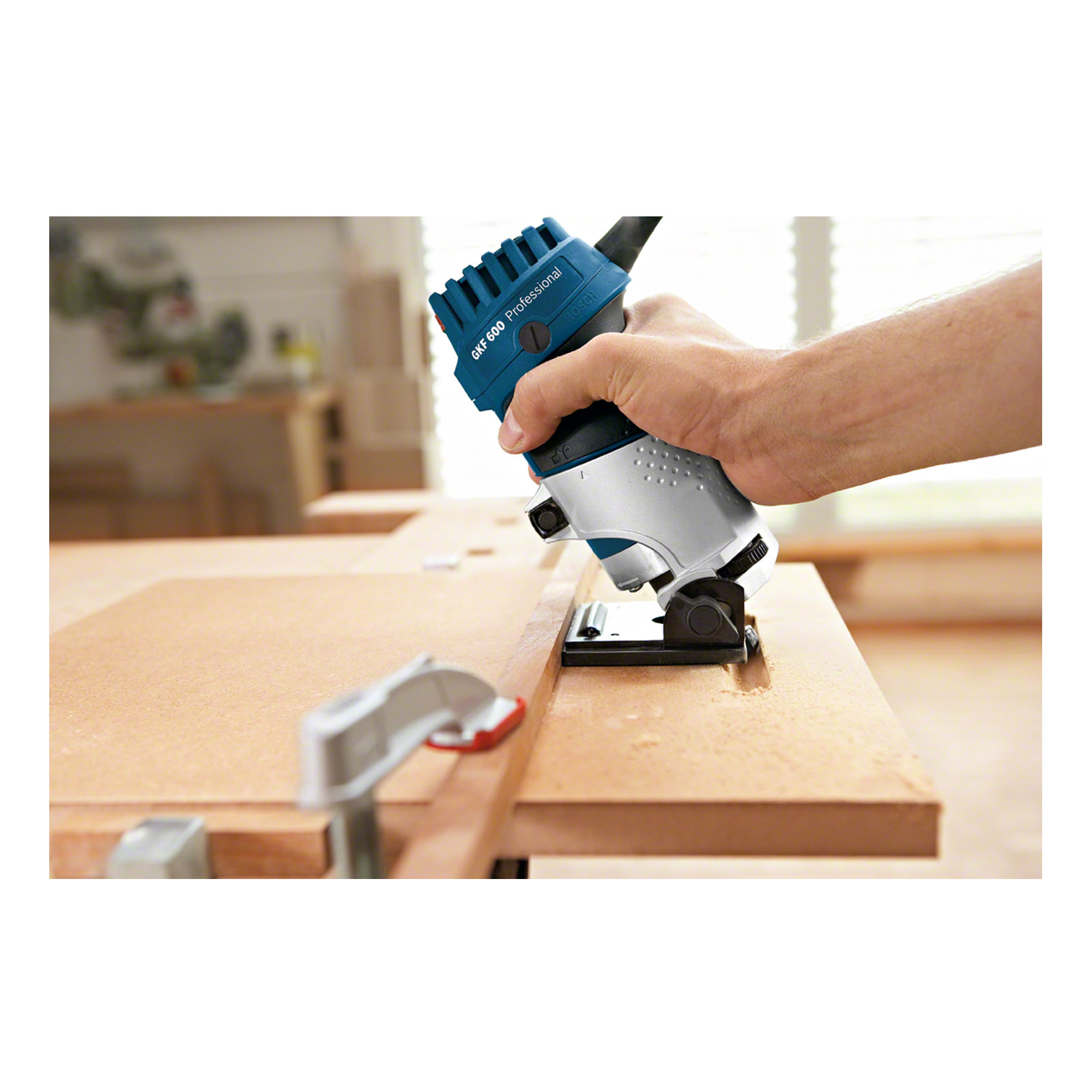 Bosch Professional GKF 600 Elektrische Kantenfraese Bosch Professional GKF 600 Elektrische Kantenfraese