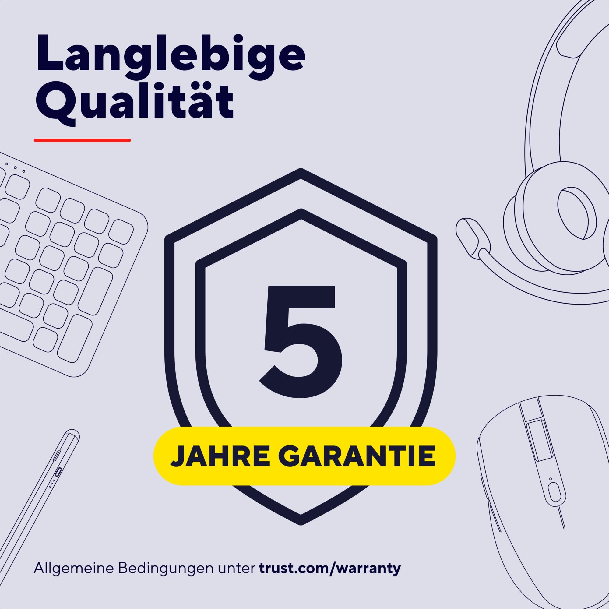 Trust Seron Wiederaufladbare Kabellose Maus