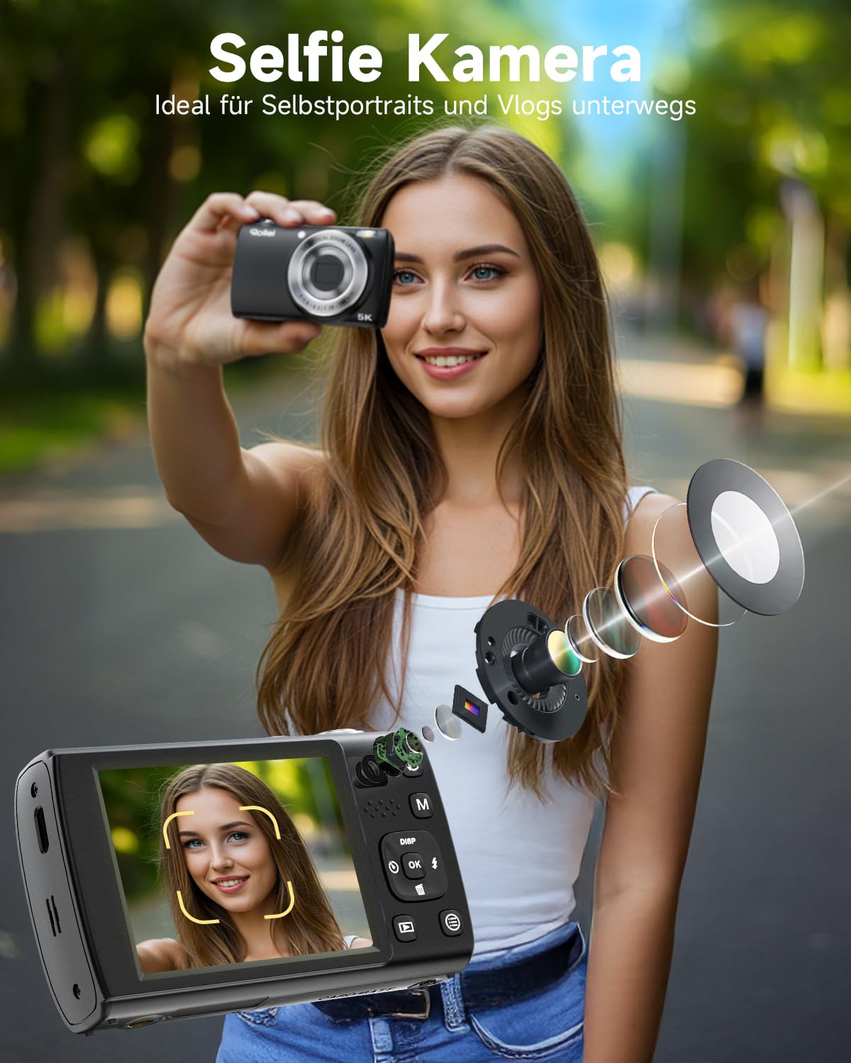 ROLLEI Powerflex Compact Kompaktkamera Digitalkamera