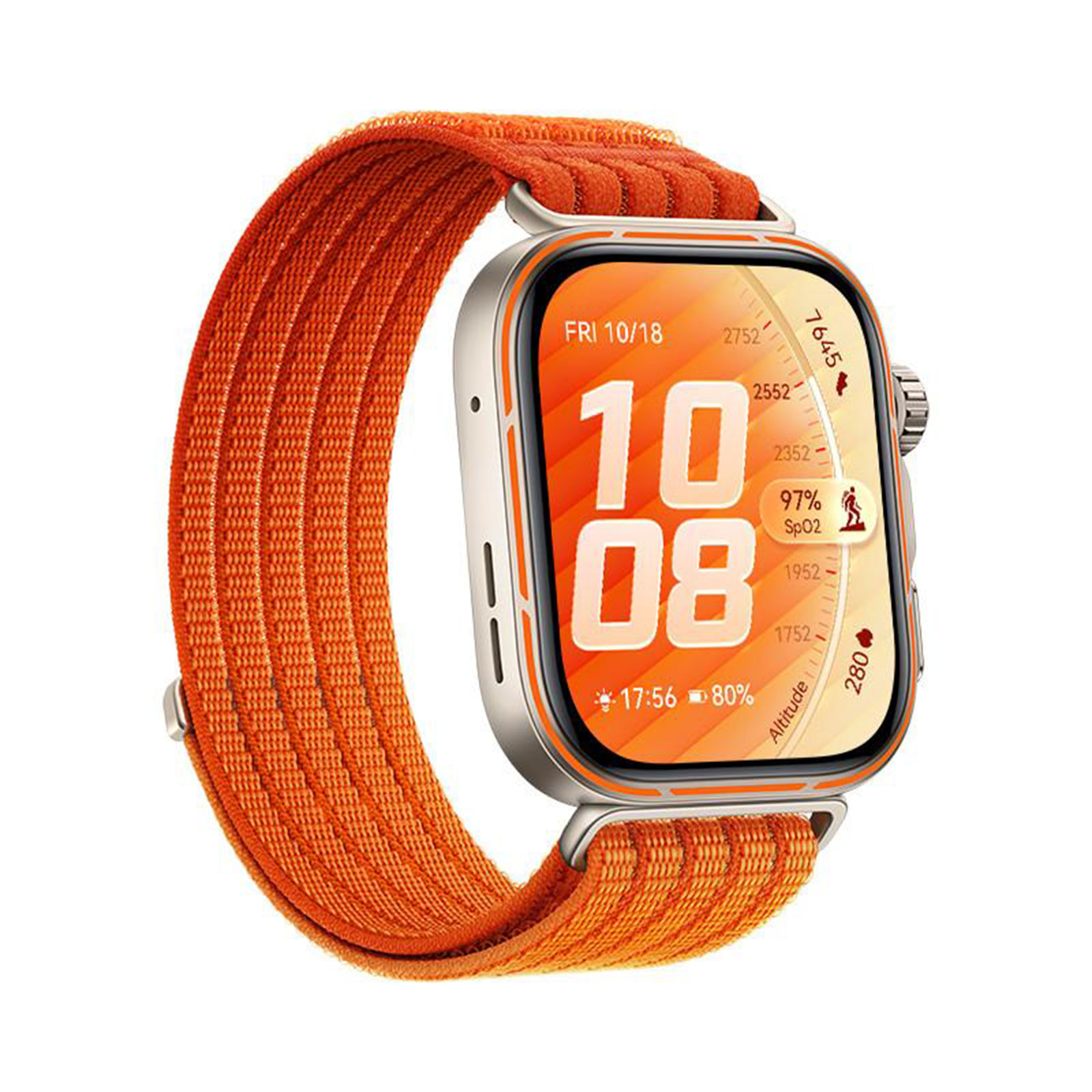 Huawei Watch FIT 5 Pro Smartwatch, 4,8 cm (1,92 Zoll) Saphirglas-Display