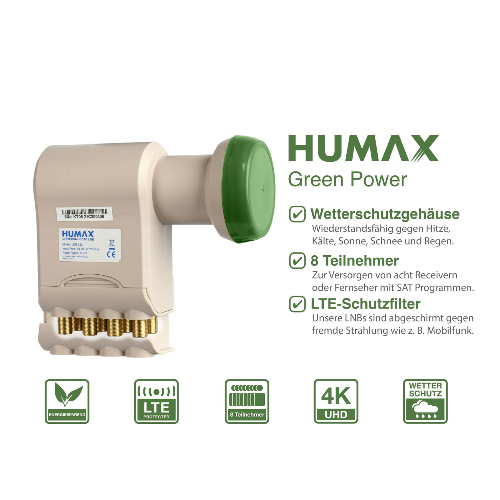 Humax Green Power Octo-LNB 382