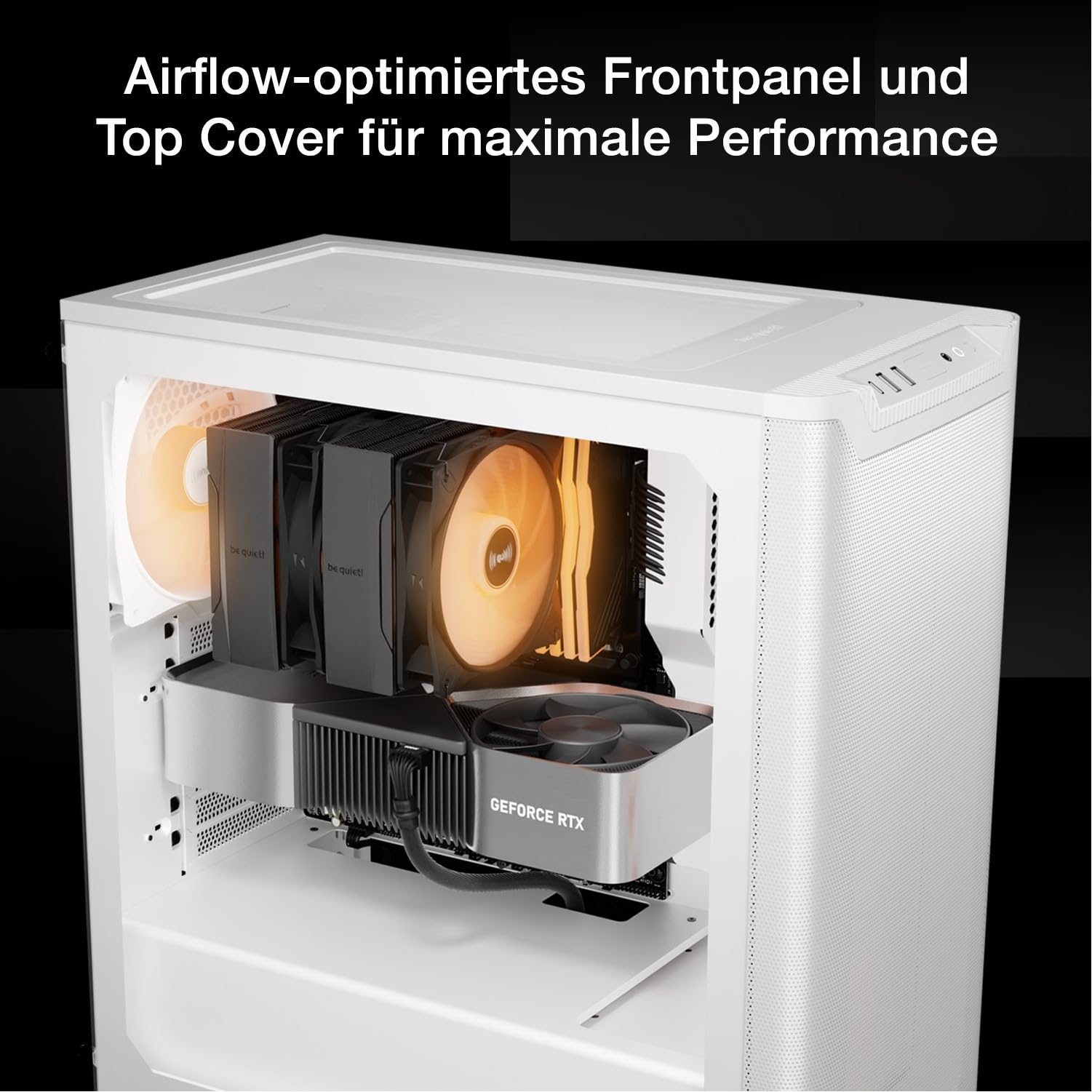 be quiet! Pure Base 501 LX White PC-Gehäuse