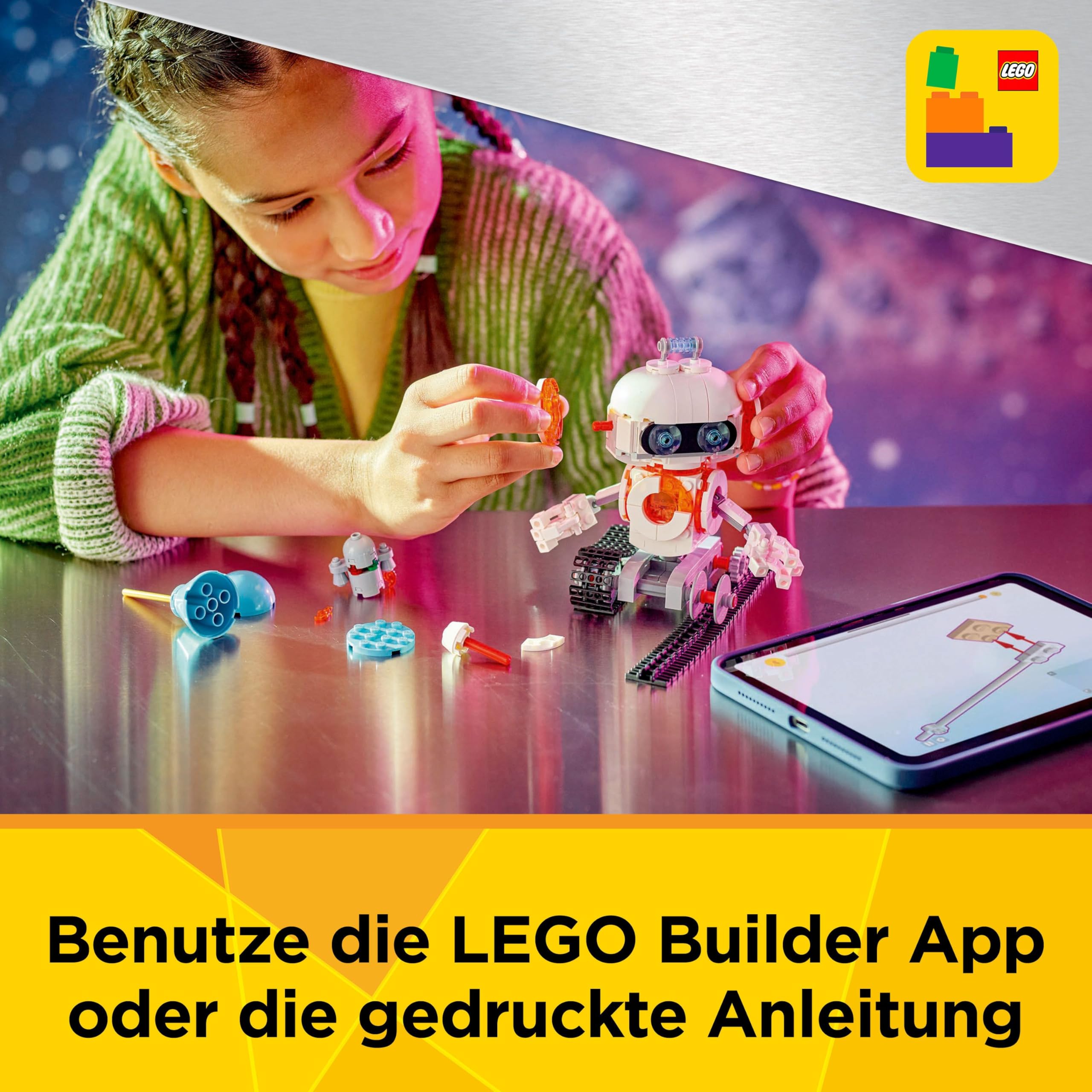 LEGO Creator 3in1 Weltraum-Roboter 31164