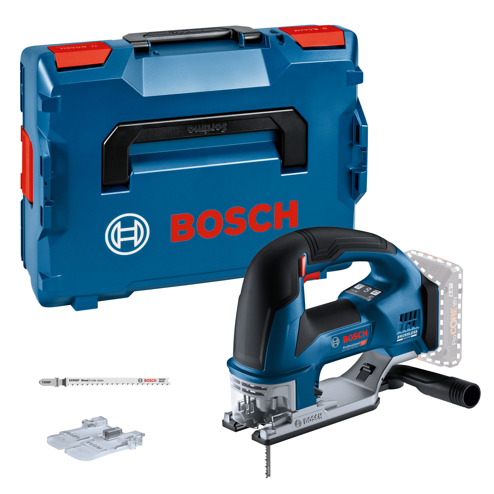 Bosch Professional GST 18V-155 BC solo, L-BOXX