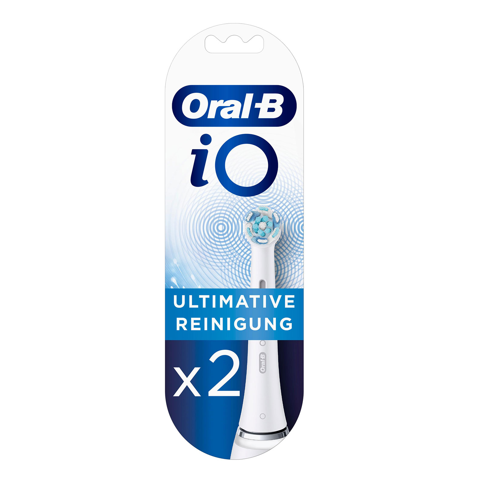 Braun Oral-B iO Ultimative Reinigung 2er Aufsteckbürsten weiß