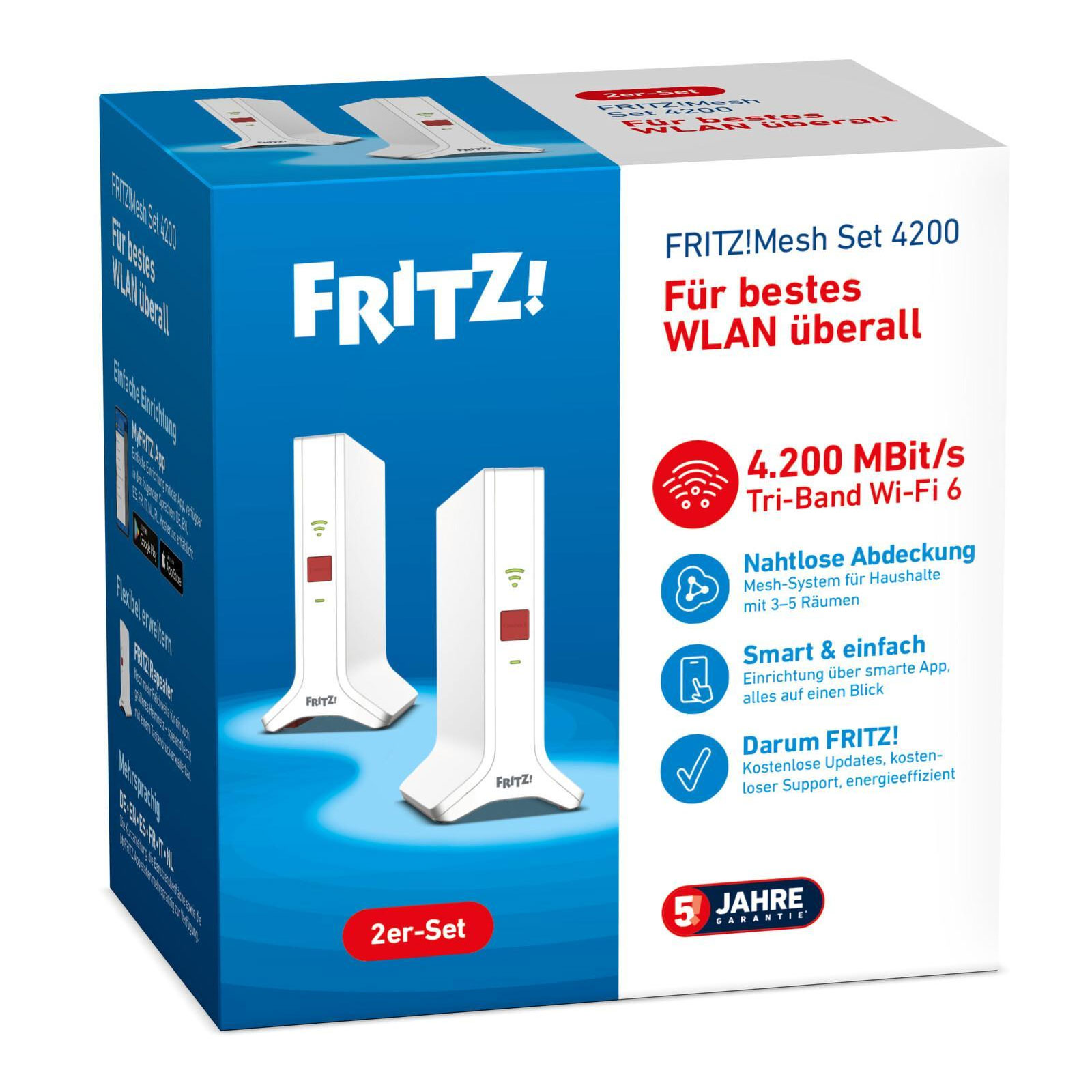 Fritz!Mesh Set 4200 2er-Set Repeater