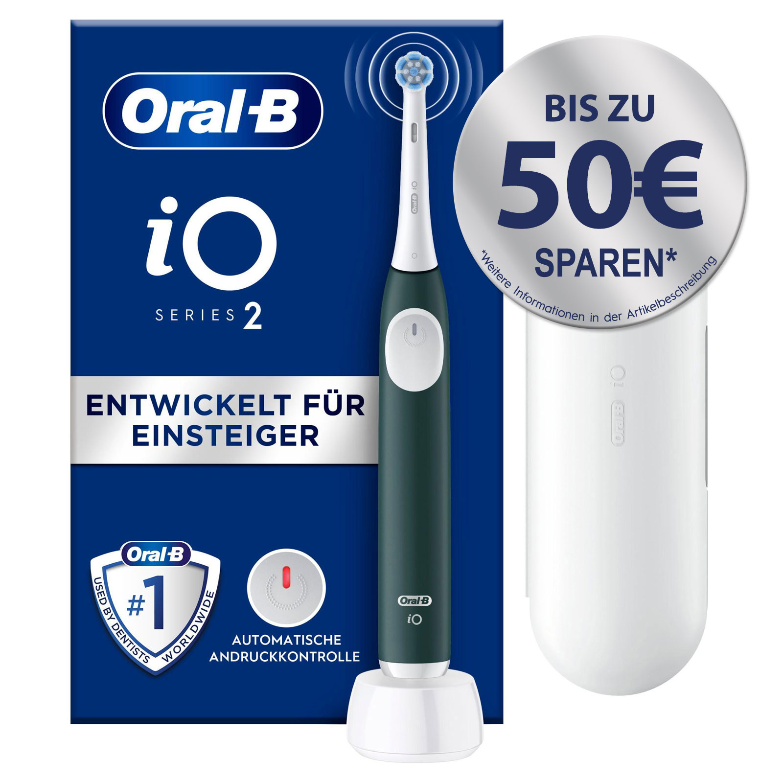 Oral-B iO Series 2 Forest Green Zahnbürste
