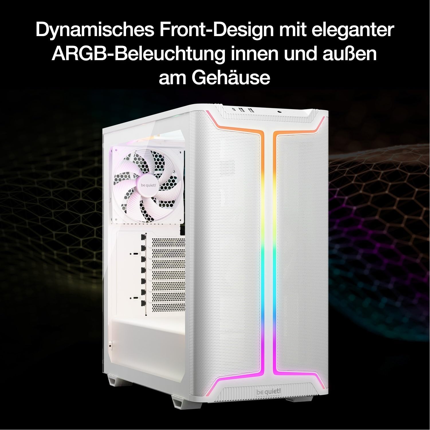 be quiet! Pure Base 501 DX White PC-Gehäuse