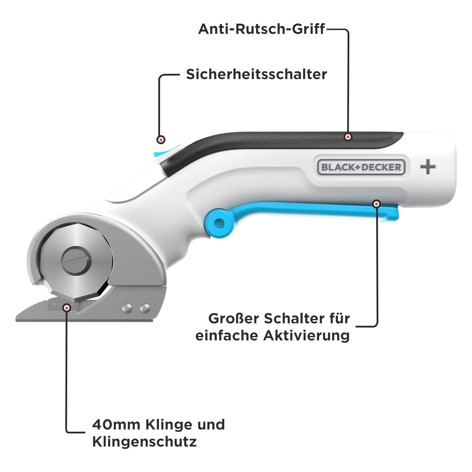 Black + Decker BCRC115-XJ Akku-Universalschneider