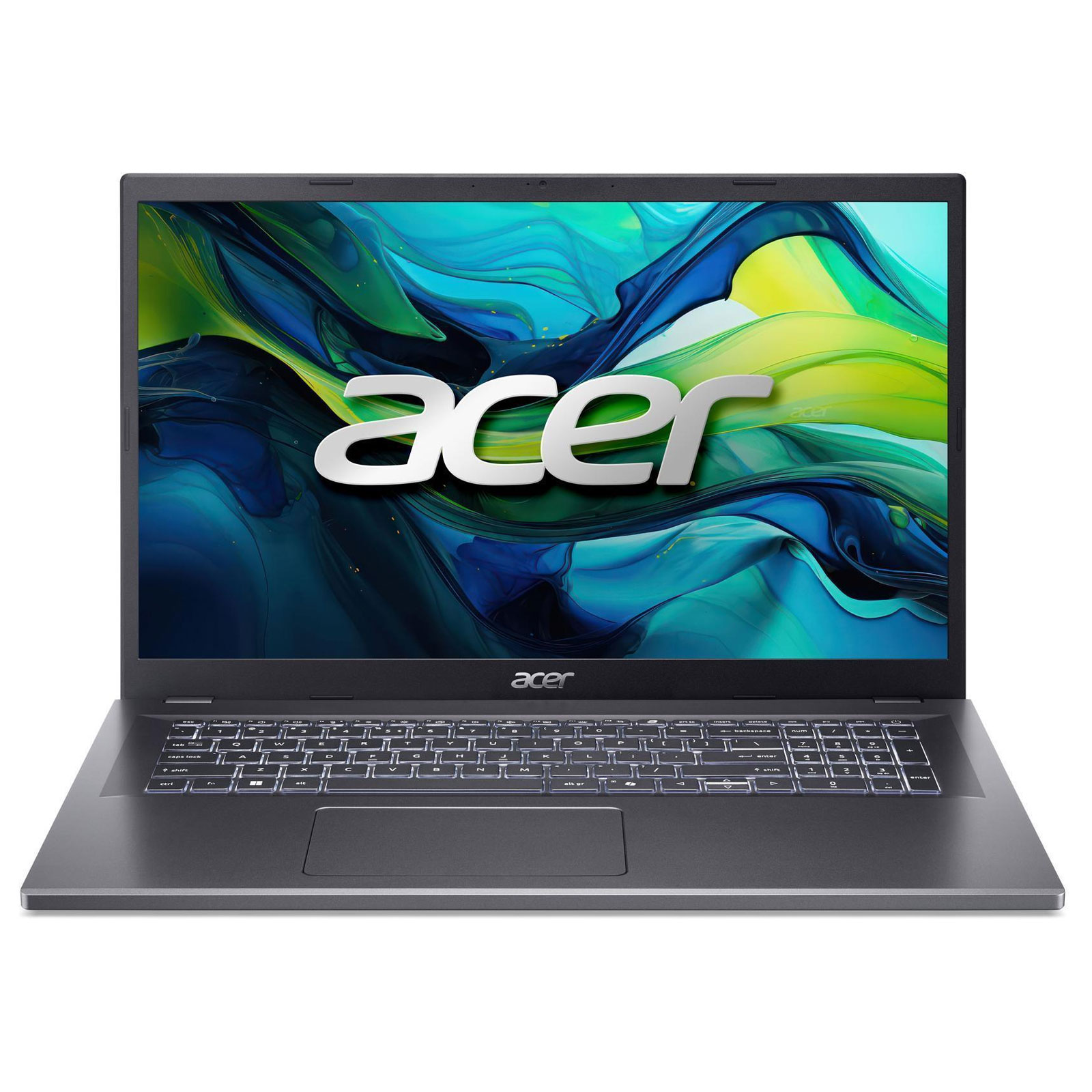 ACER Notebook Aspire 17 (A17-51M-58AL), Grau, 17,3 Zoll, Full HD, IPS, Intel Core 5 120U, 16 GB, 1 TB M.2 SSD