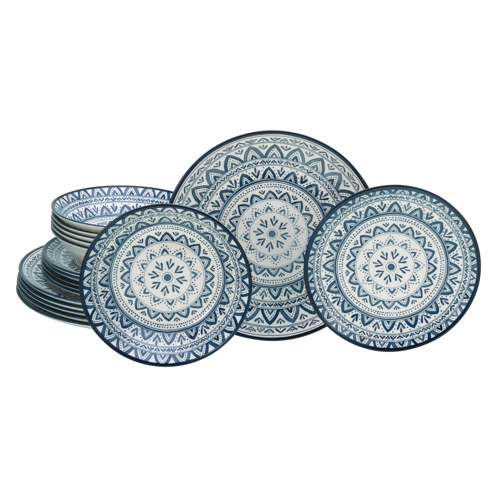 CreaTable Mexico 17178 Teller Set, 18-teilig