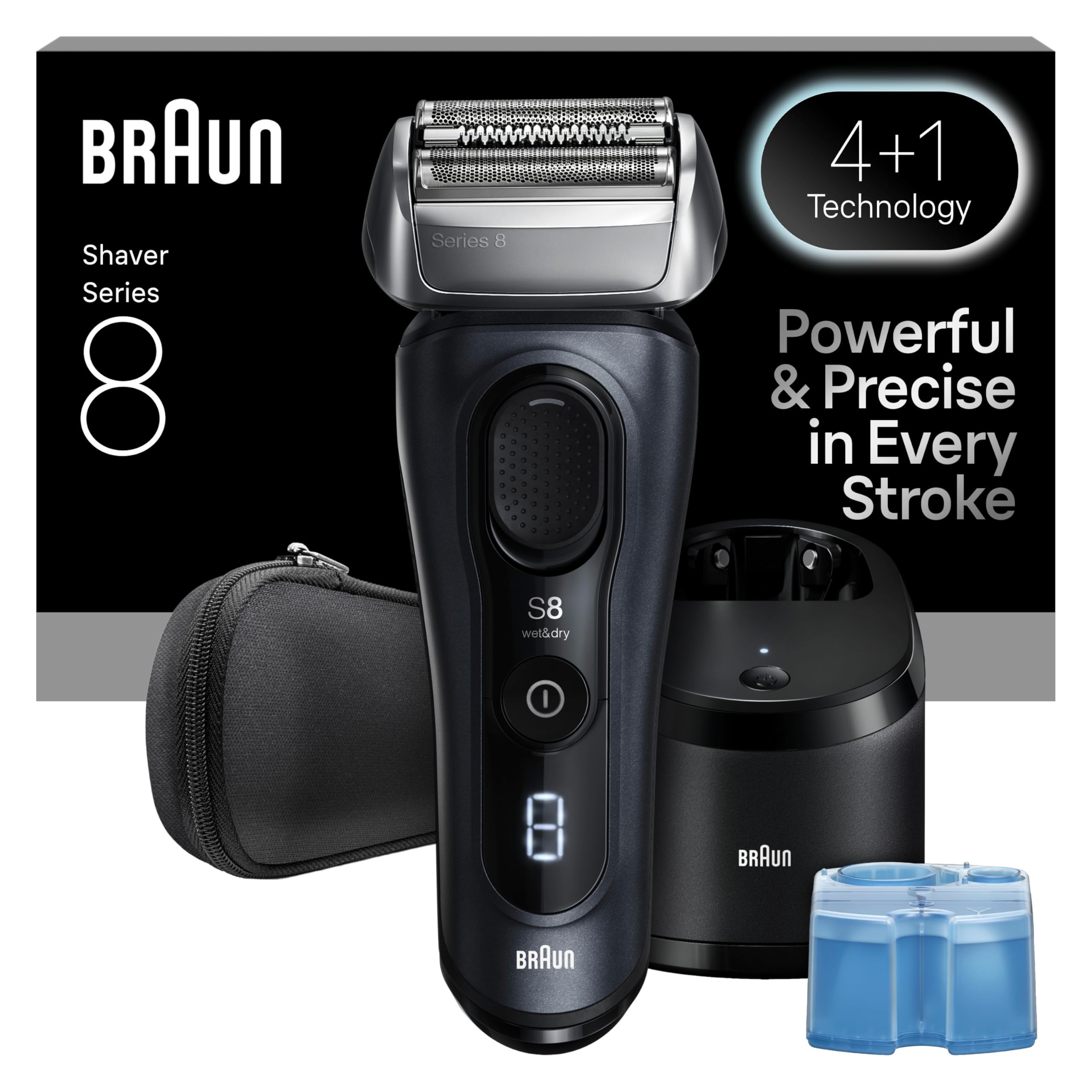 BRAUN Series 8 8663cc Herrenrasierer Elektrorasierer SmartCare Center