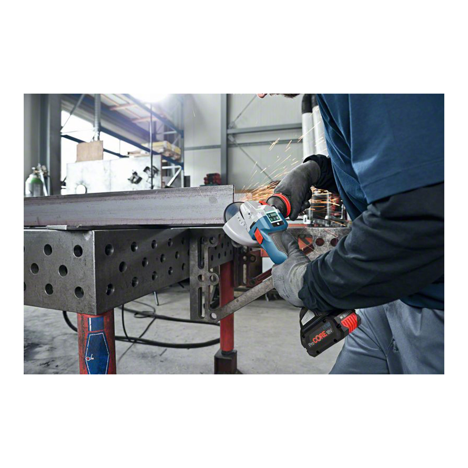 Bosch Professional GWS 18V-10 PSC (2x5,5Ah; L)