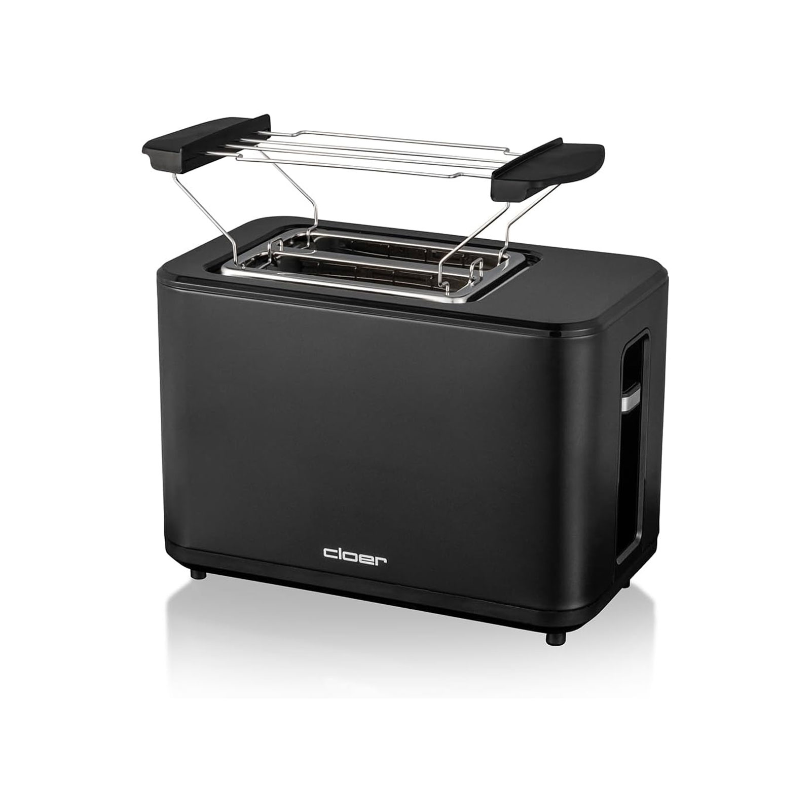 Cloer 3930 SW Toaster 2 Scheiben 900 W Kunststoff