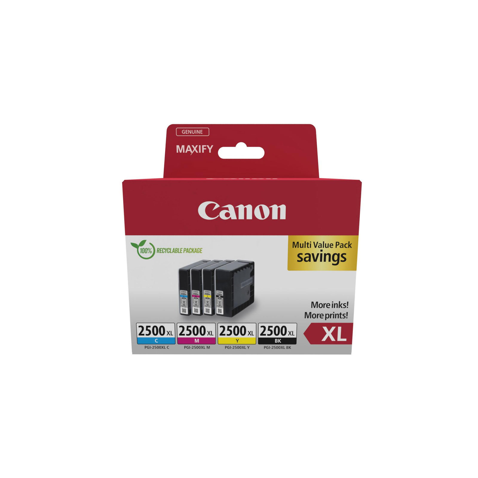 Canon PGI-2500XL MP 4 Farben