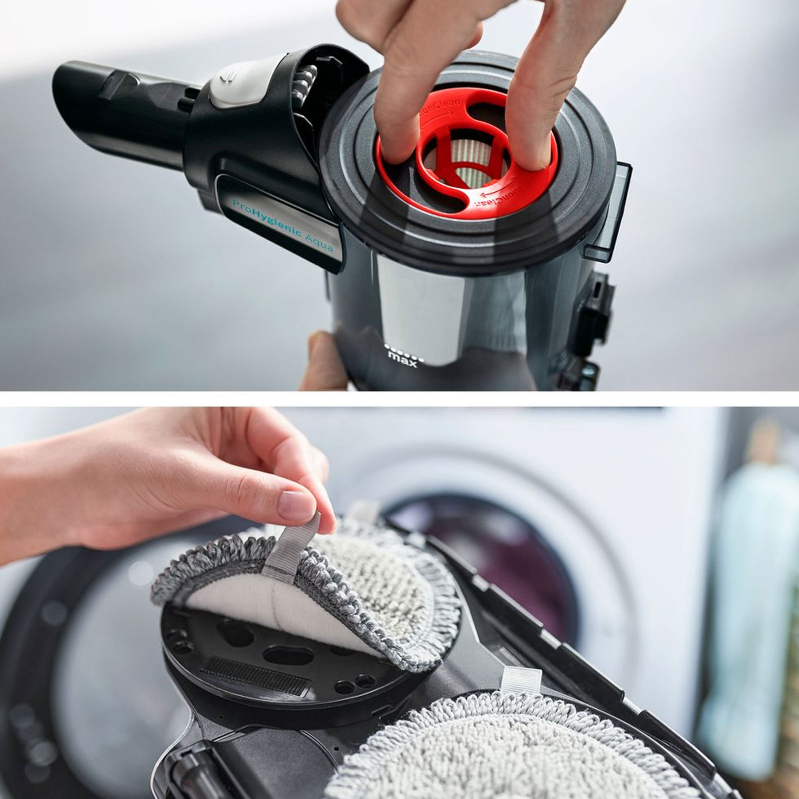 Bosch BSS712XHYG Unlimited 7 ProHygienic Aqua Akku-Staubsauger  Bosch BSS712XHYG Unlimited 7 ProHygienic Aqua Akku-Staubsauger