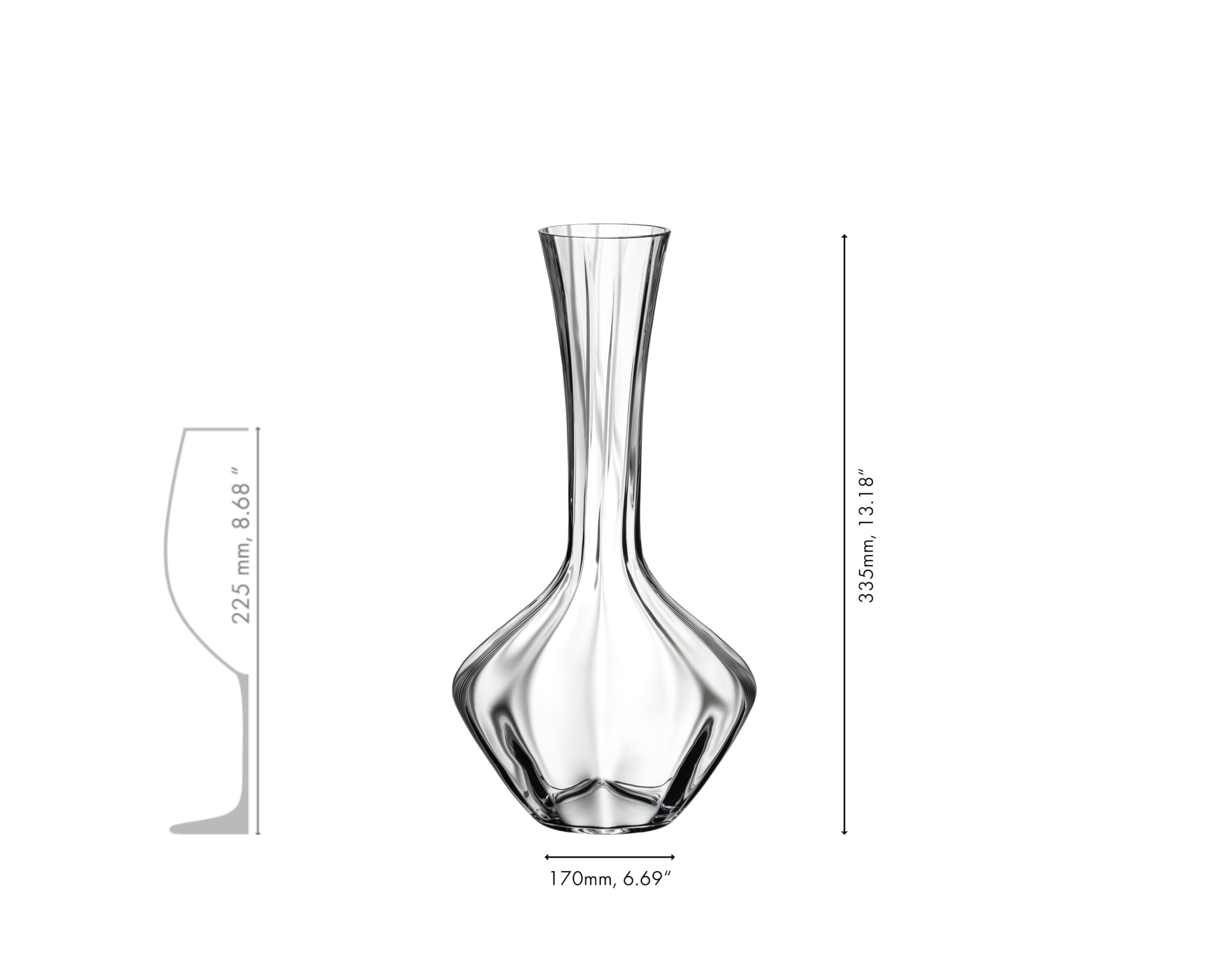 RIEDEL Manufaktur Vitis Exquisit Dekanter Karaffe Kristallglas, 2025/02