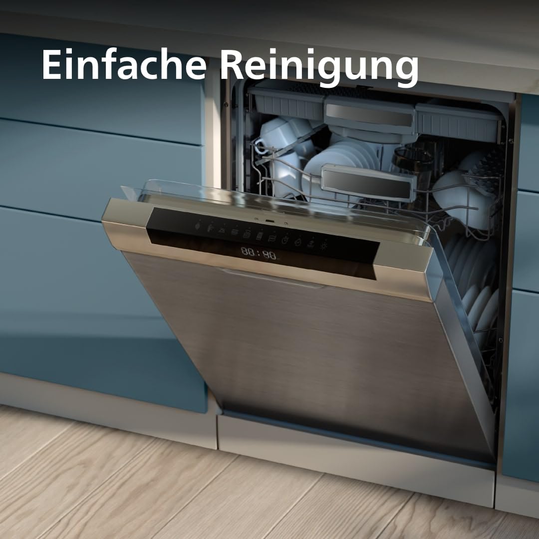 Philips Tischgrill 3000 Series – Große Grillfläche, 2400 W Schnellaufheizung