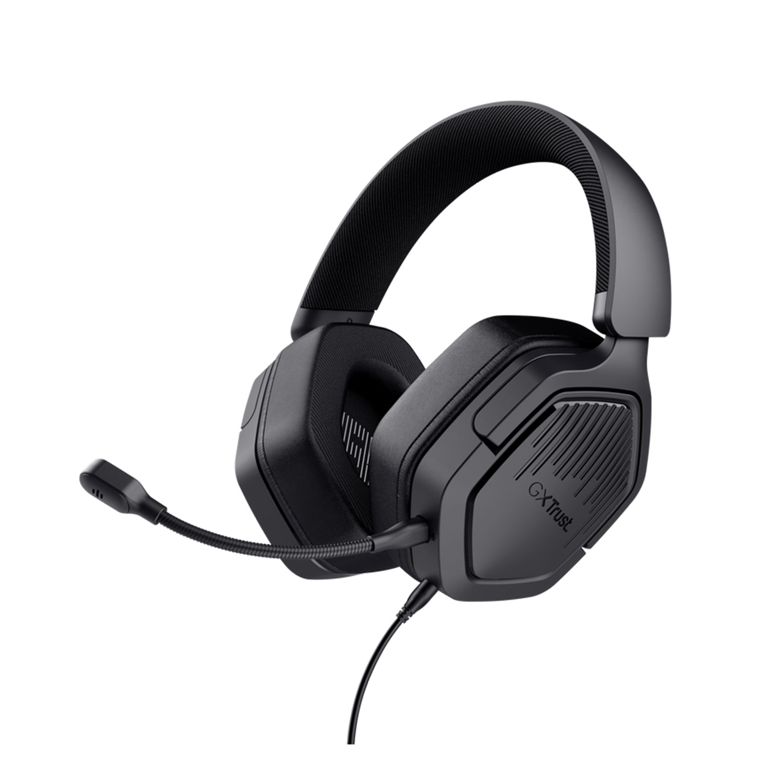 Trust GXT492 Carus Headset für verschiedene Plattformen, Schwarz