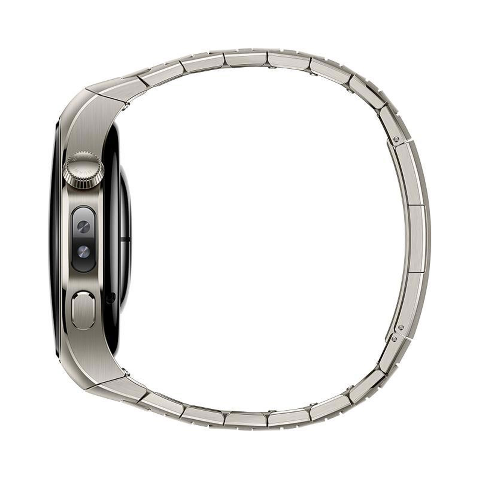 Huawei Watch 5, 46 mm, Gehäuse aus Luft- und Raumfahrt-klassifiziertem Titanium mit Titanarmband (Herzfrequenzmessung, Schlafüberwachung, Schrittzähler)