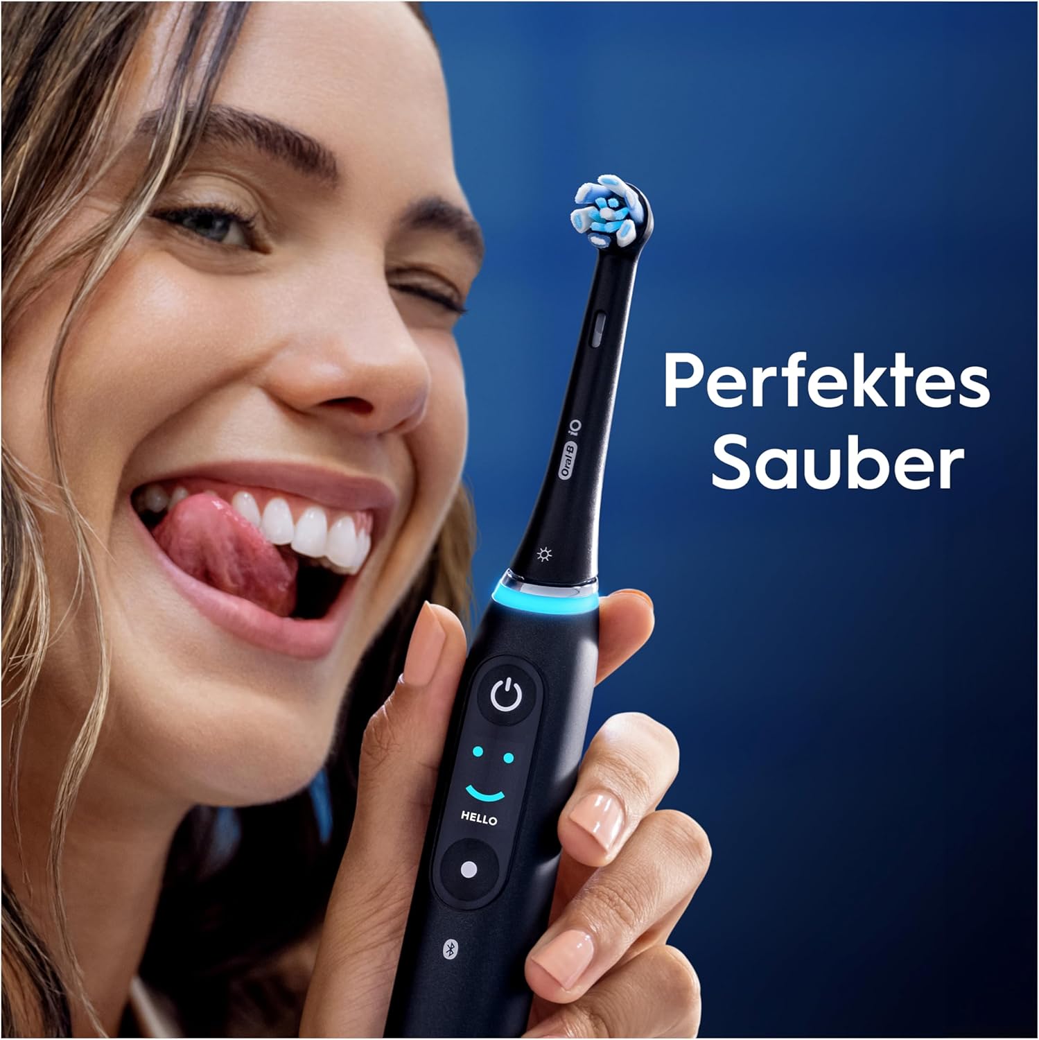 Oral-B iO Ultimative Reinigung, Original Aufsteckbürsten, Weiß, 4er