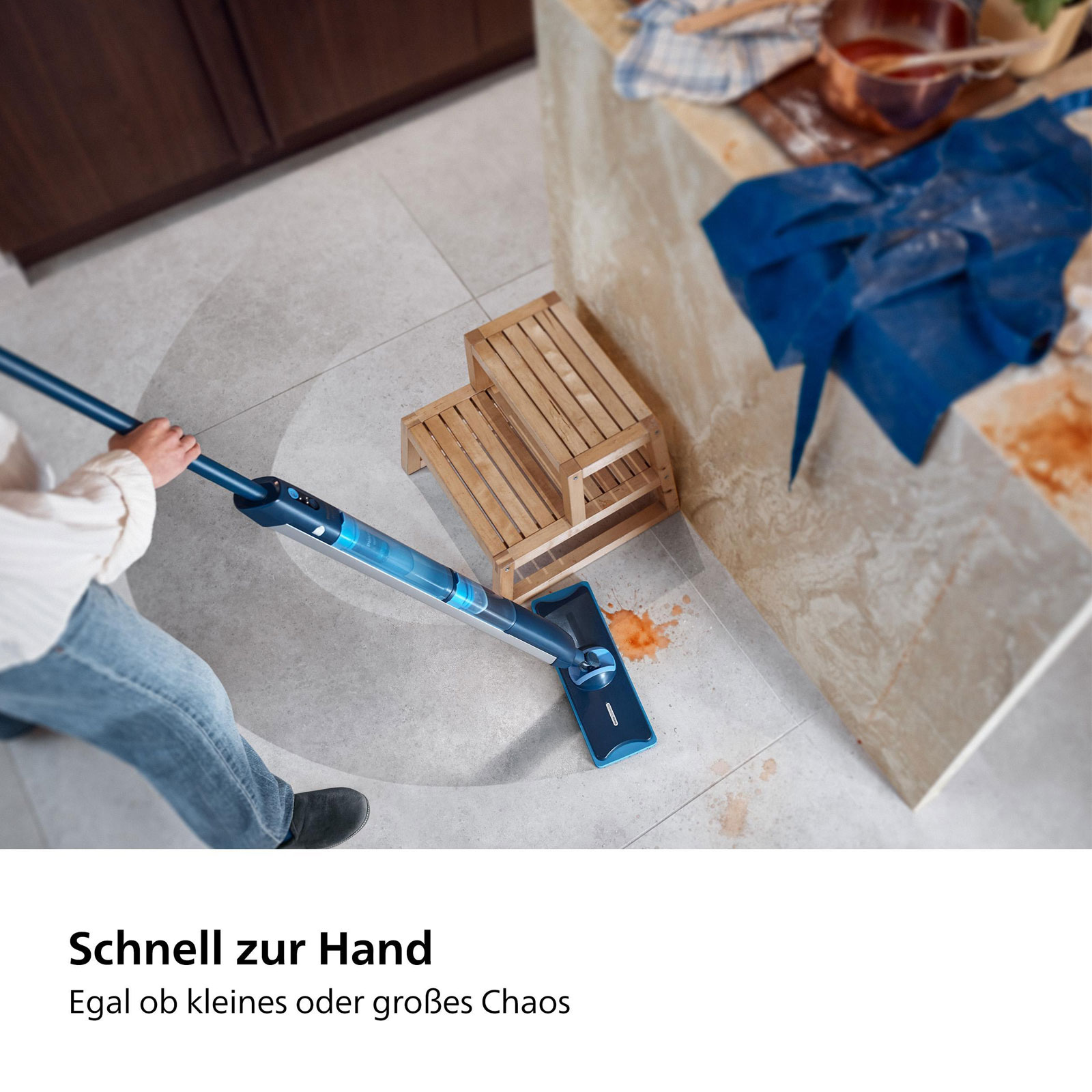 Philips XV5113/11 OneUp elektrischer Wischmopp