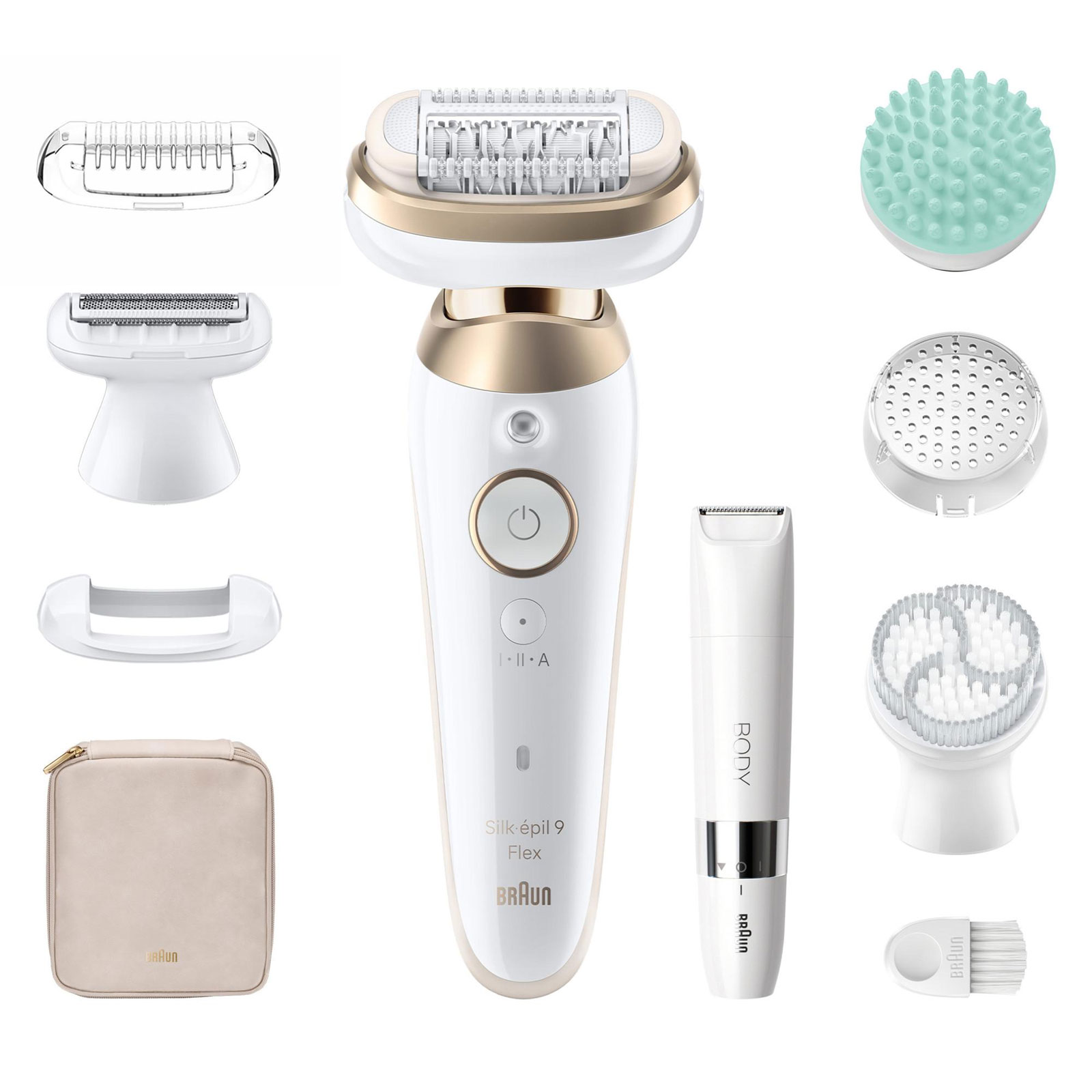 Braun Epilierer Silk-épil 9 Flex SkinSpa 9-481 3D