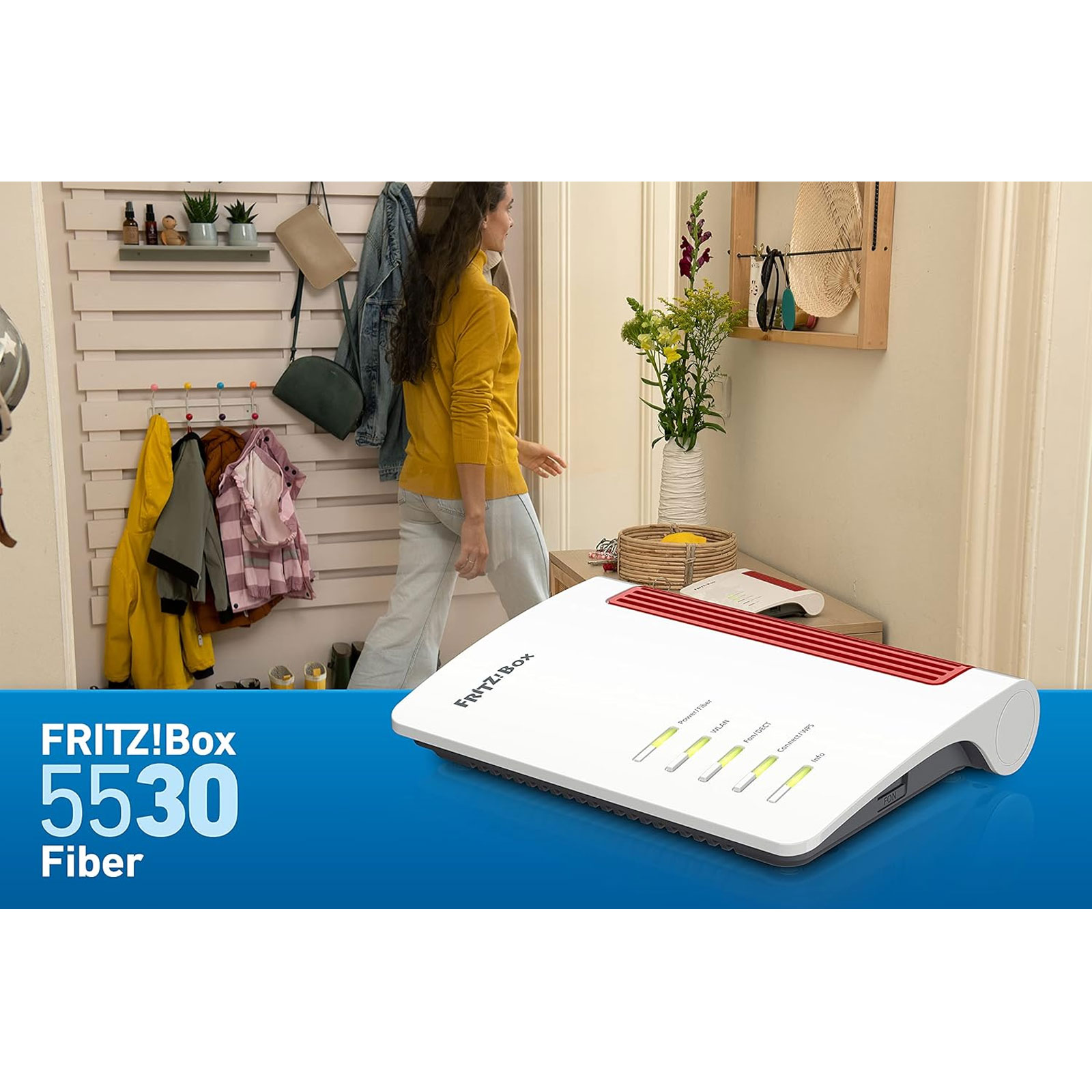 AVM FRITZ!Box 5530 Fiber Glasfasermodem 
