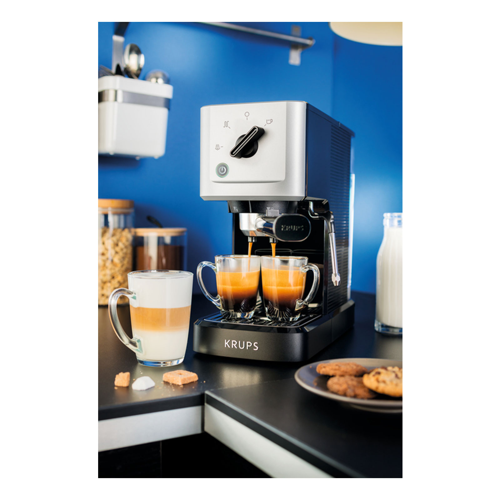 Krups XP3440 Siebträger Espresso-Automat