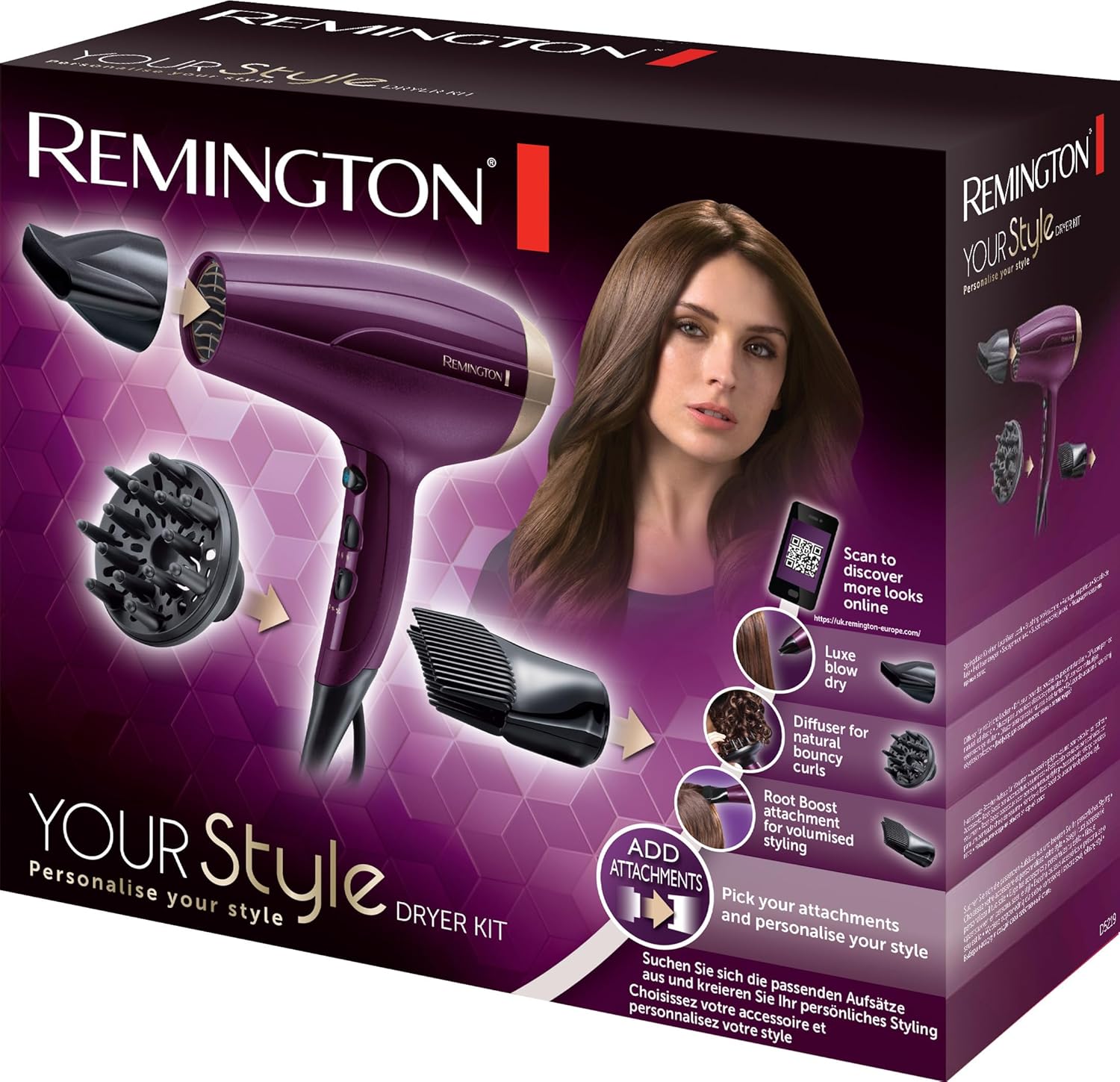 Remington D 5219 Your Style Haartrocker Set