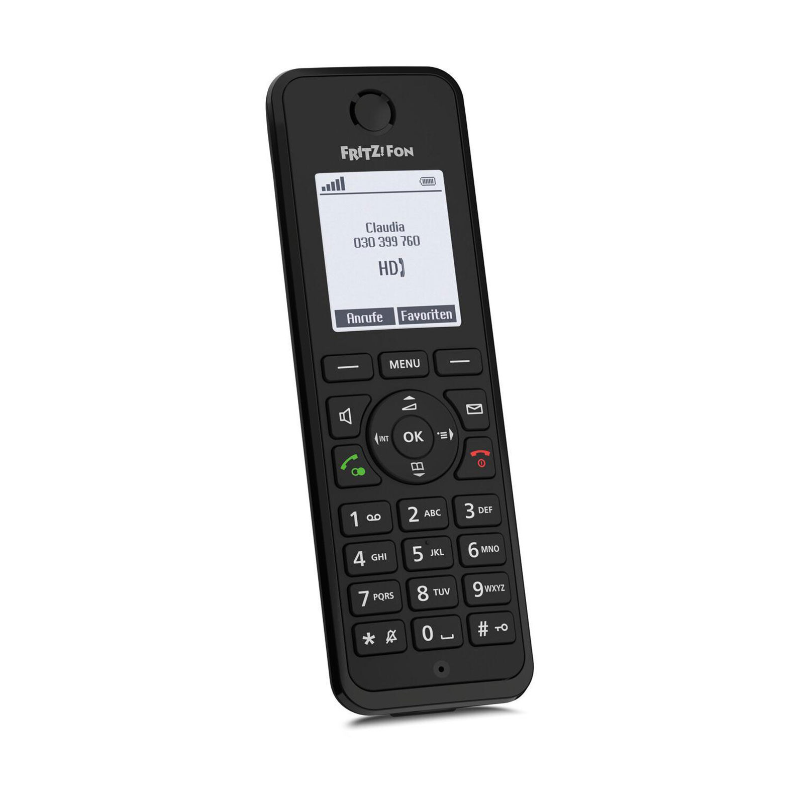 AVM FRITZ!Fon M3 Schnurloses Telefon 1 Mobilteil mit Anrufbeantworter DECT