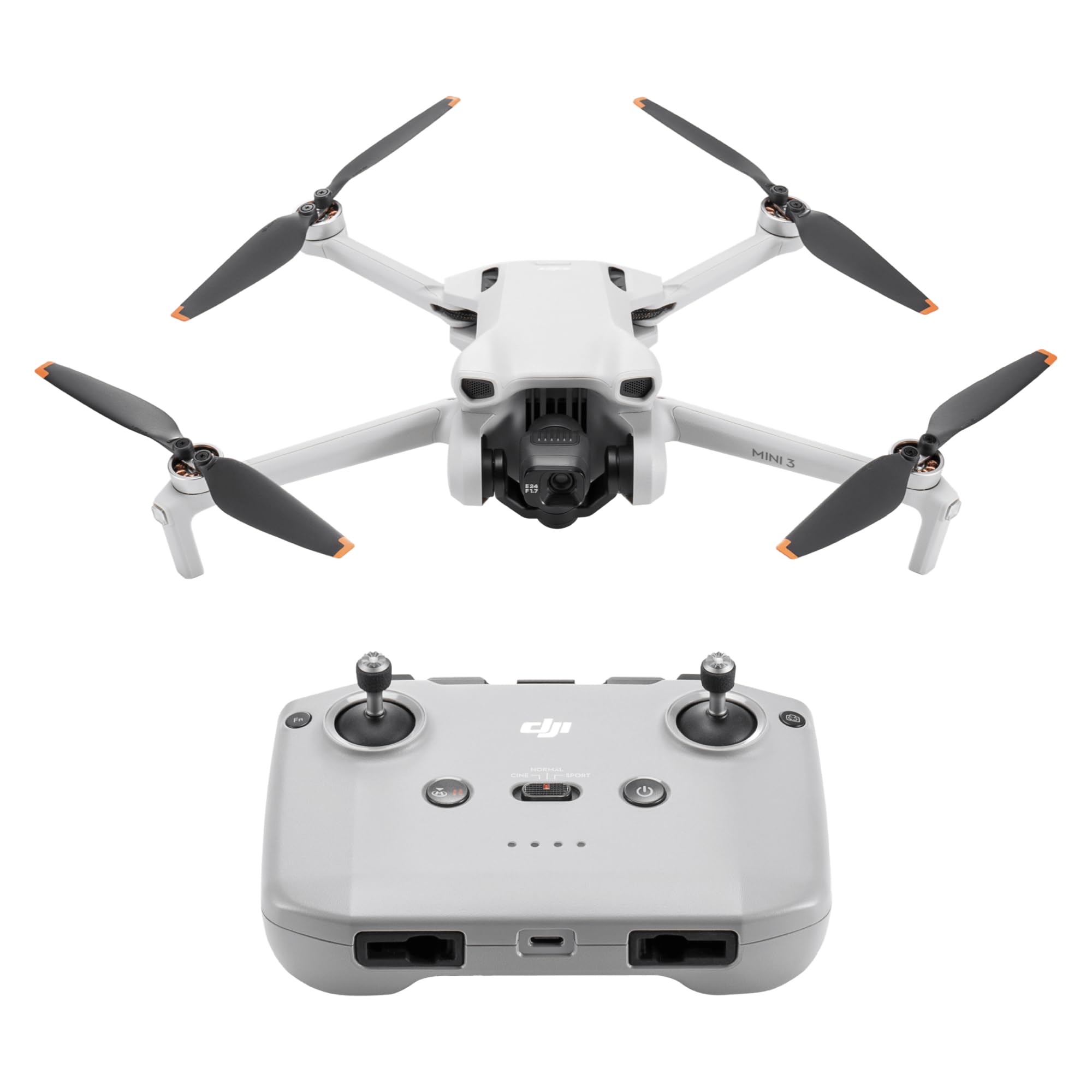 DJI Lito X1 Fly More Combo mit DJI RC-N3, 4K-Kamera-Drohne für Anfänger