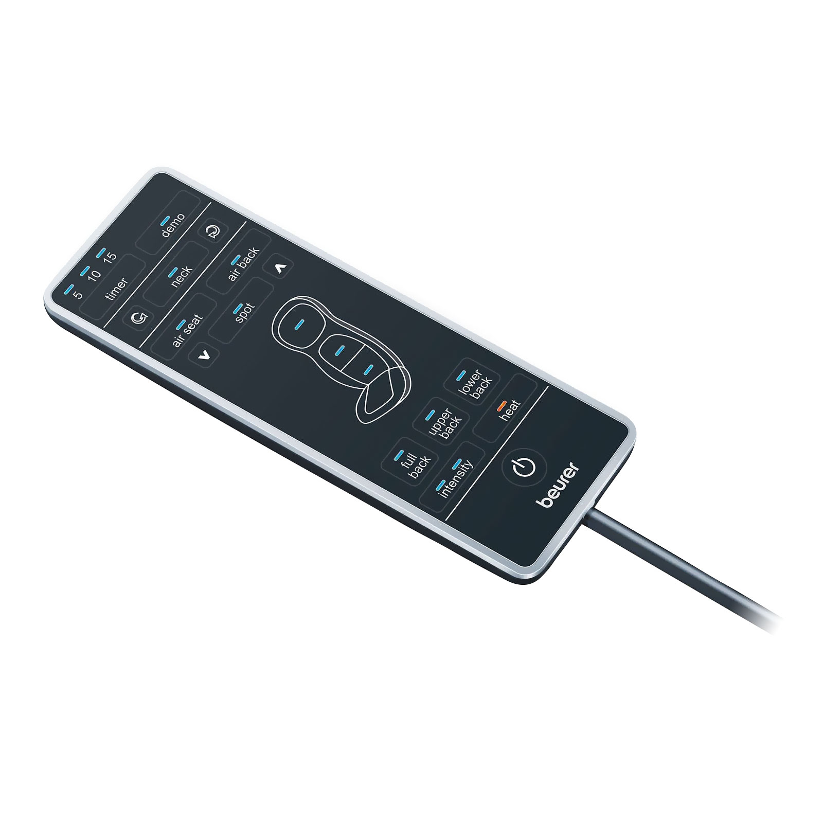 Beurer MG 320 Shiatsu-Luftkompression-Sitzauflage