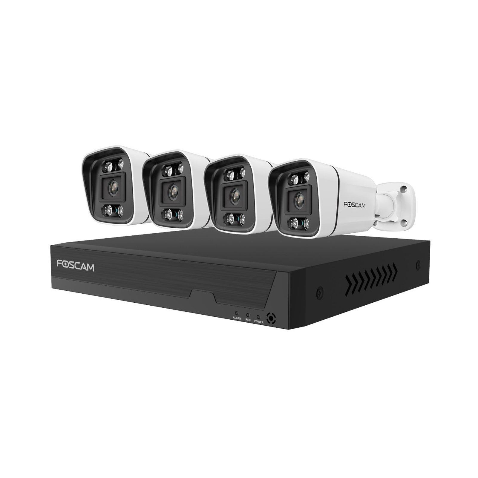 Foscam FNA 108 E B4 2T (Weiß) Komplettset für Videoüberwachung