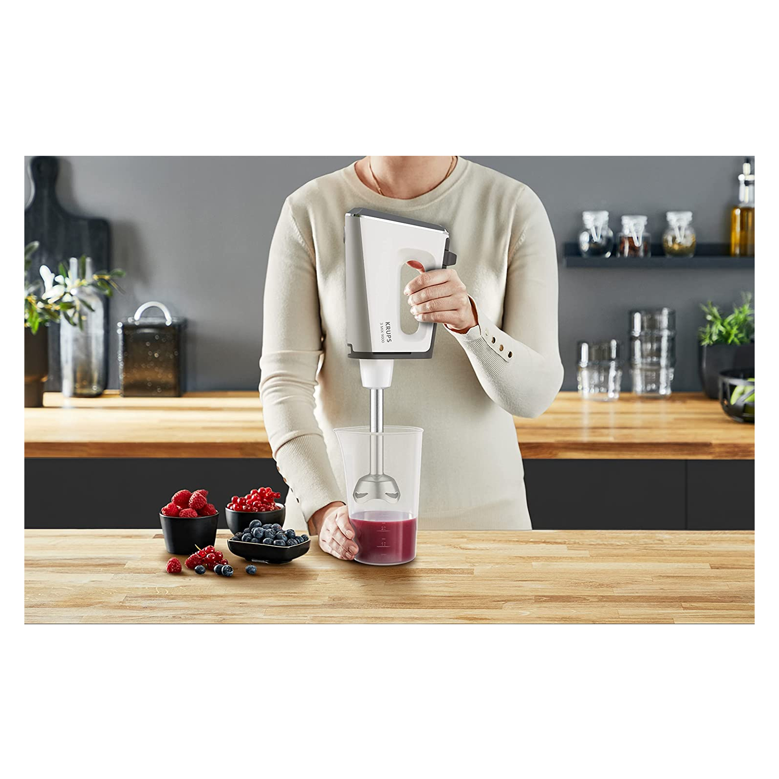 Krups GN9121 3 Mix 9000 Handmixer  750 Watt