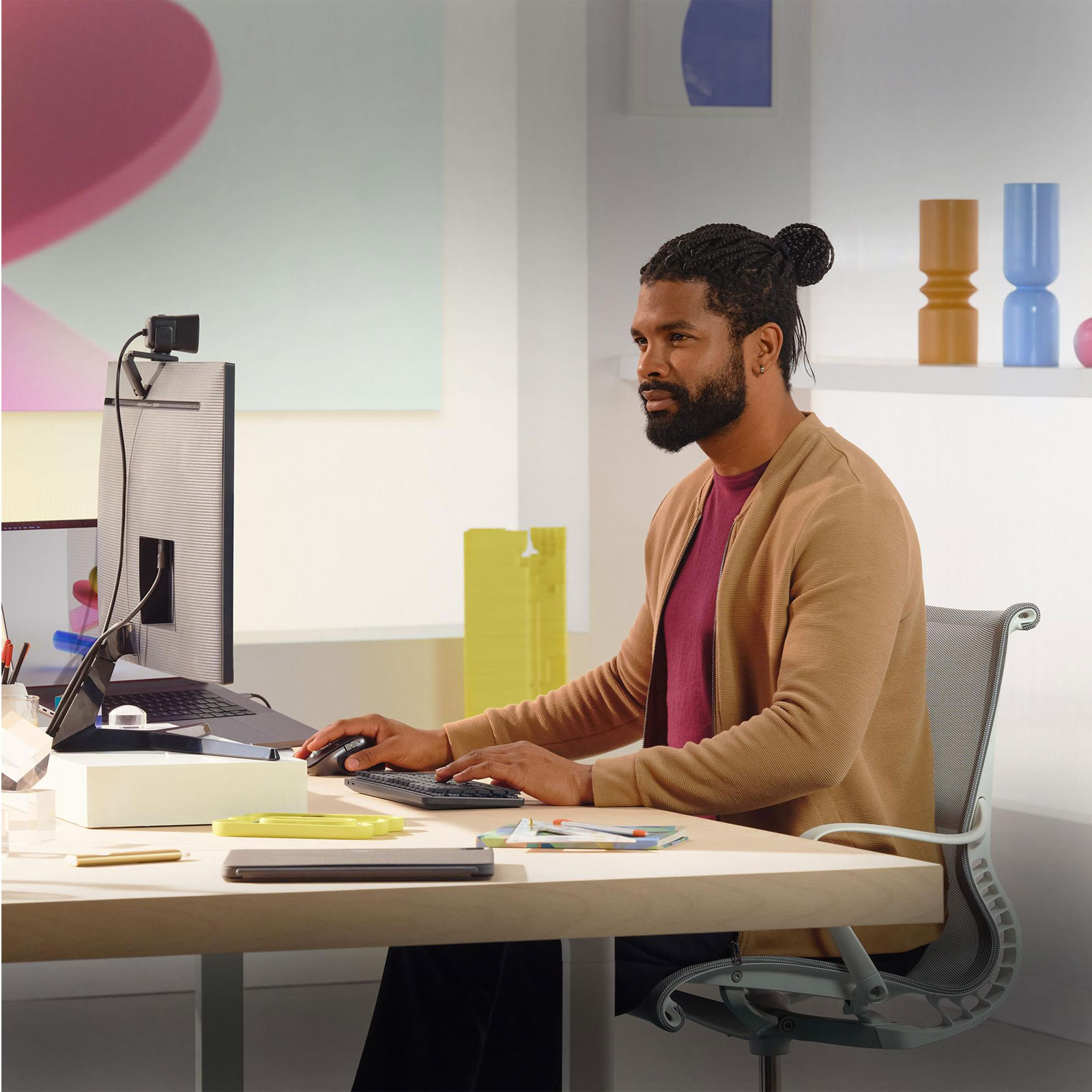 Logitech Maus MX Master 3S für Mac, spacegrey Logitech Maus MX Master 3S für Mac, spacegrey