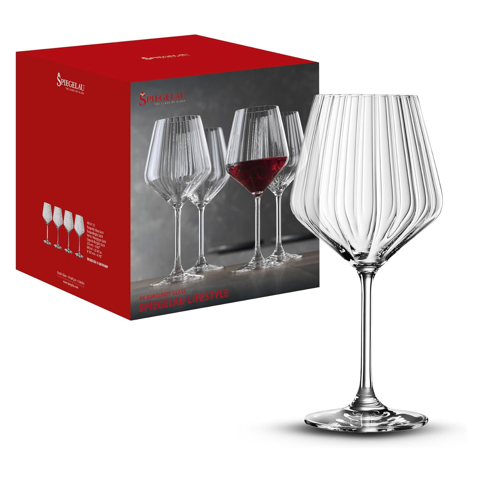 Spiegelau 4450170 Burgunderglas SET/4