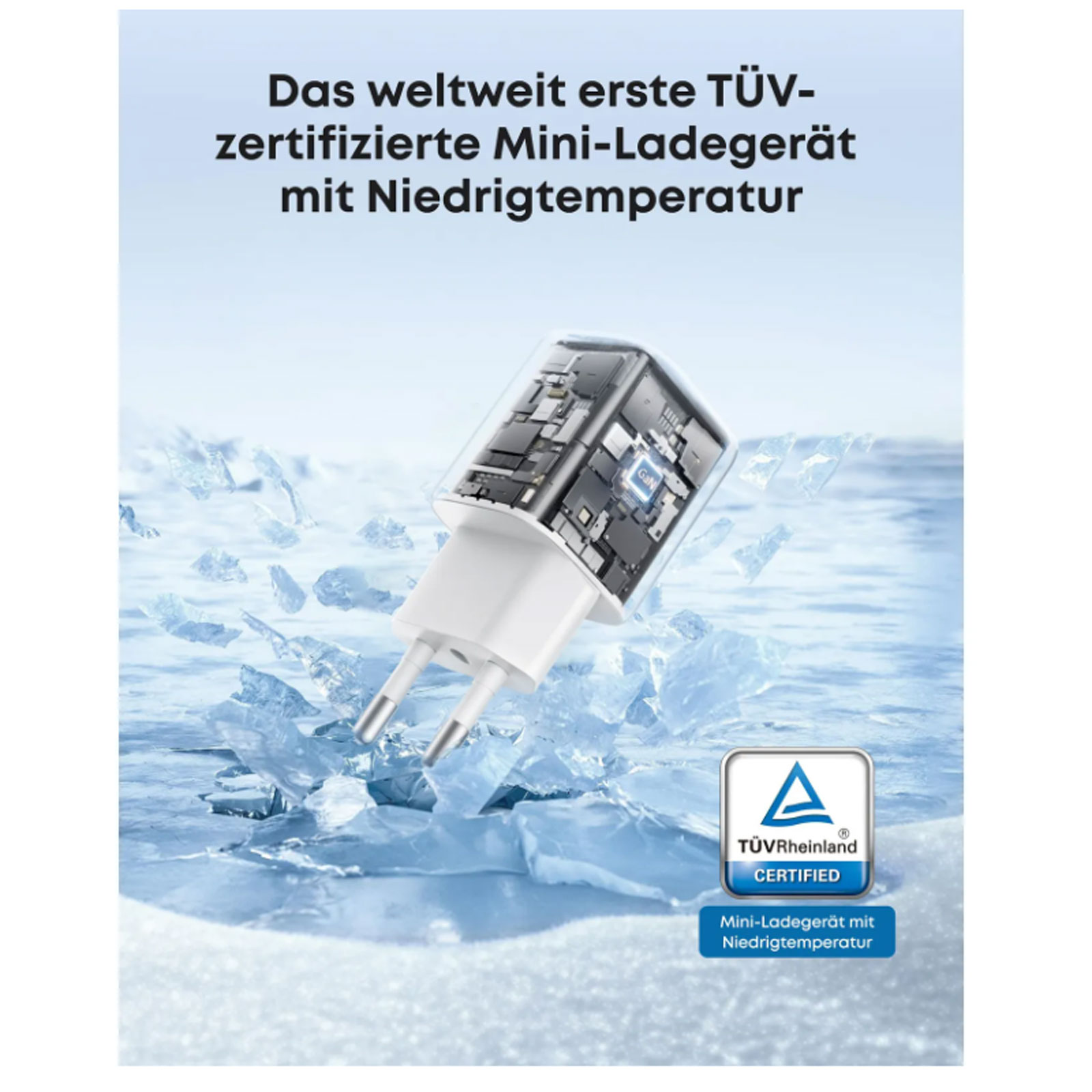 Anker Zolo Ladegerät USB-C 20W PD 3.0, Weiß