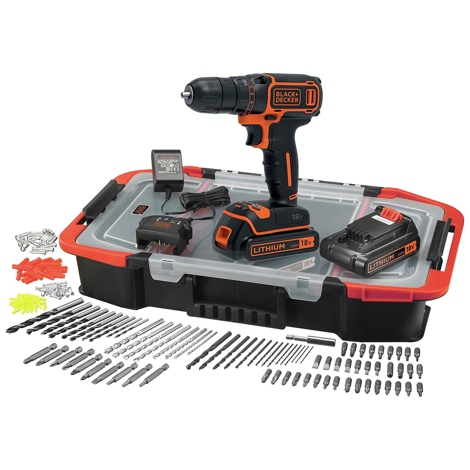 Black + Decker BDCDC18BAST Akku-Schrauber