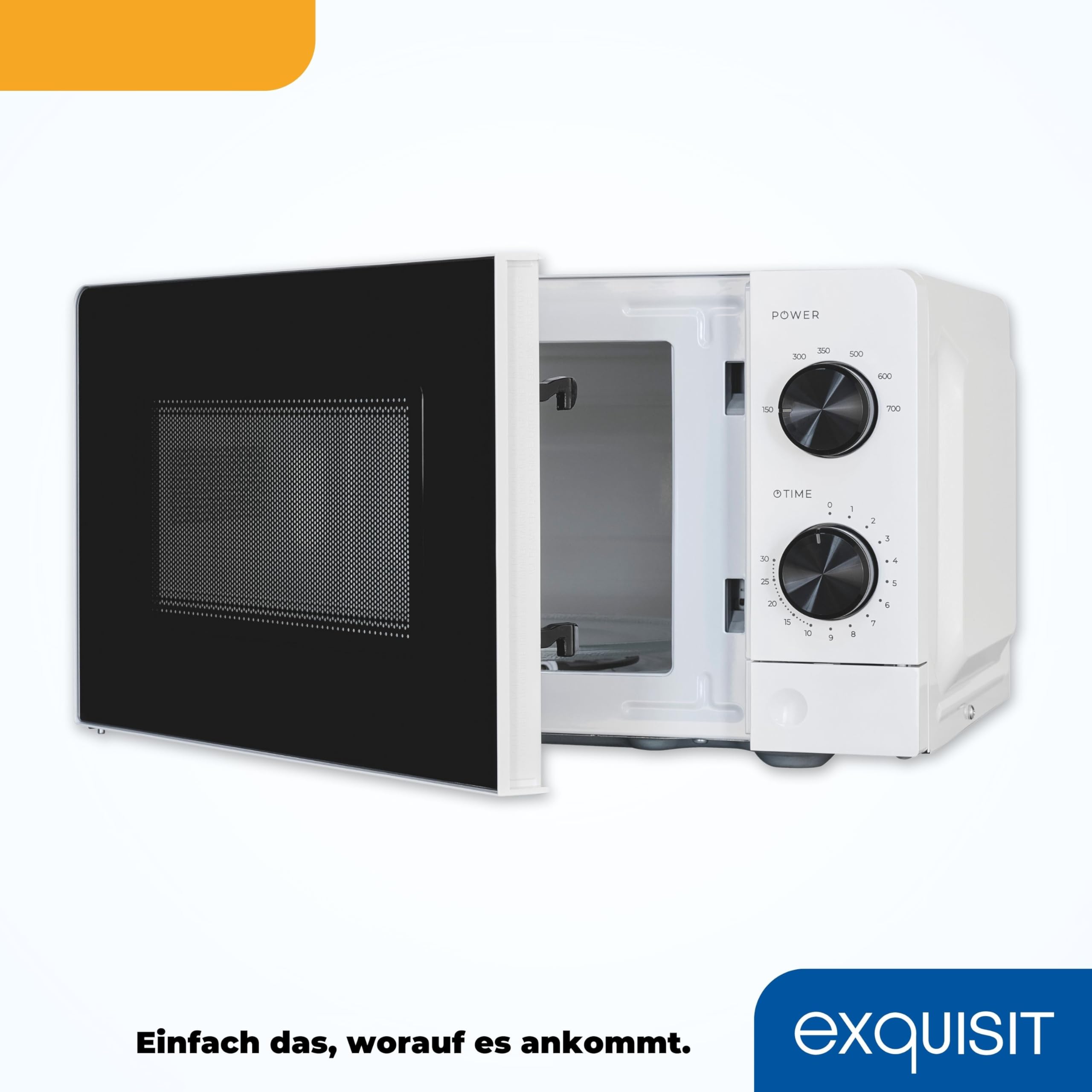 EXQUISIT MW950-70 weiss Mikrowelle