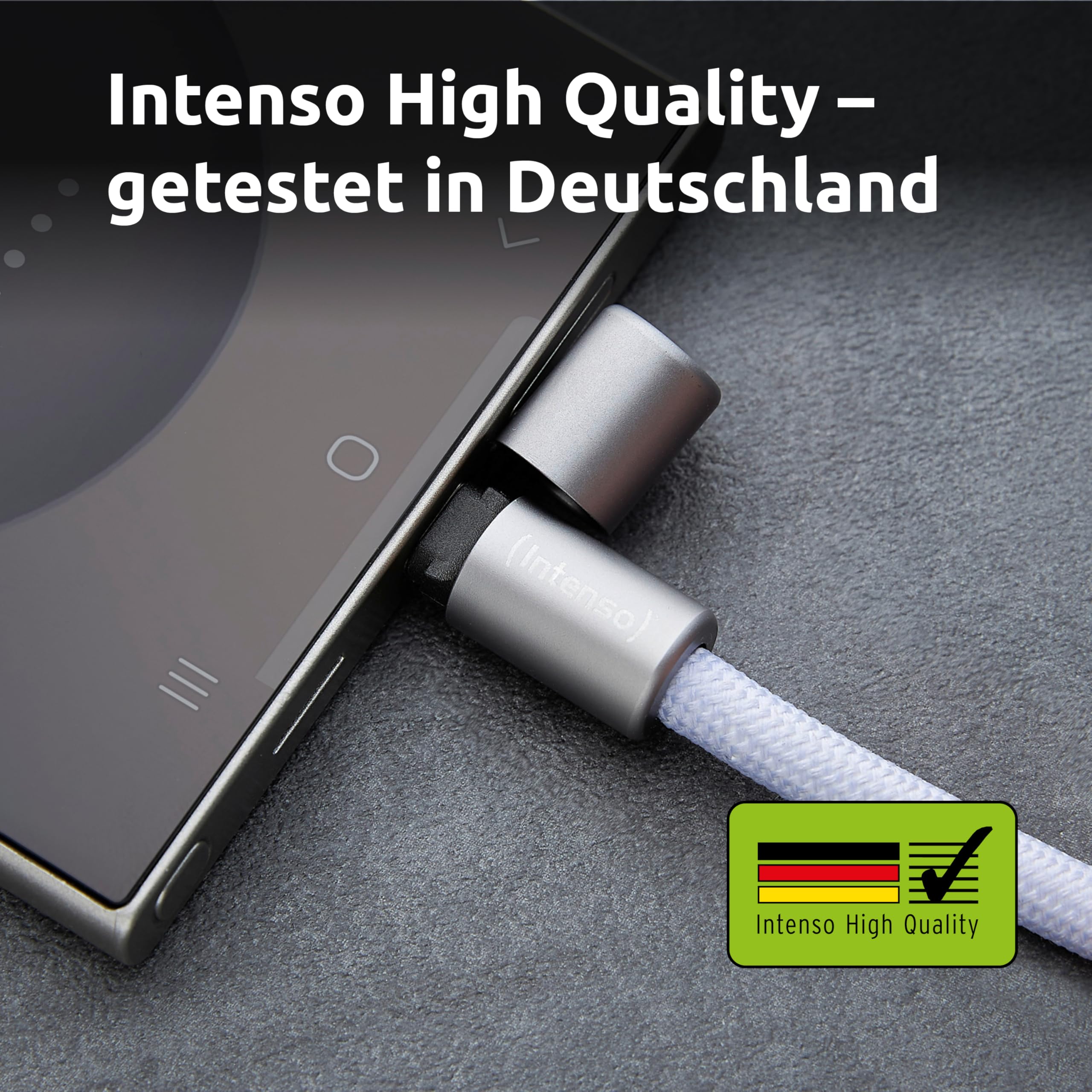 Intenso USB-C Lade- und Datenkabel Handykette – 60W, 480 Mbps