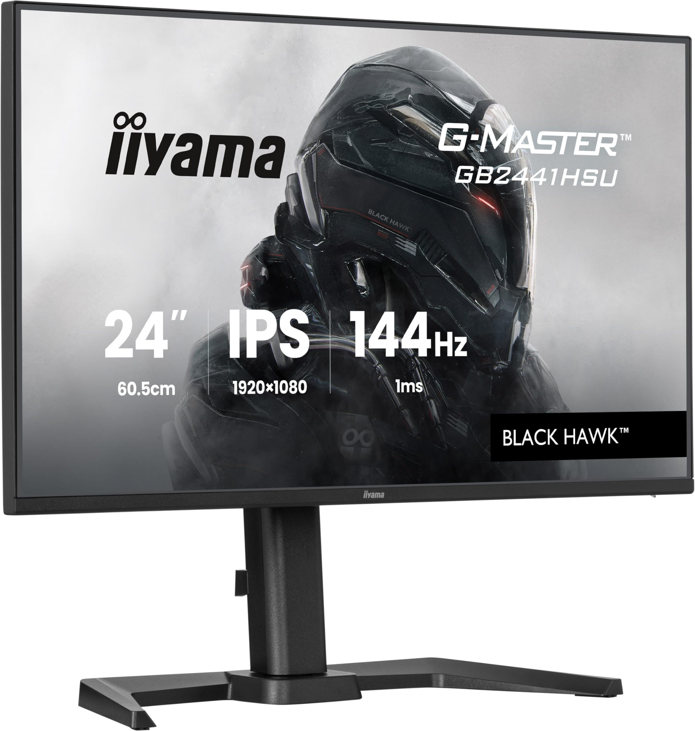 iiyama G-Master Black Hawk GB2441HSU-B1 60,5cm 23,8" IPS LED Gaming Monitor